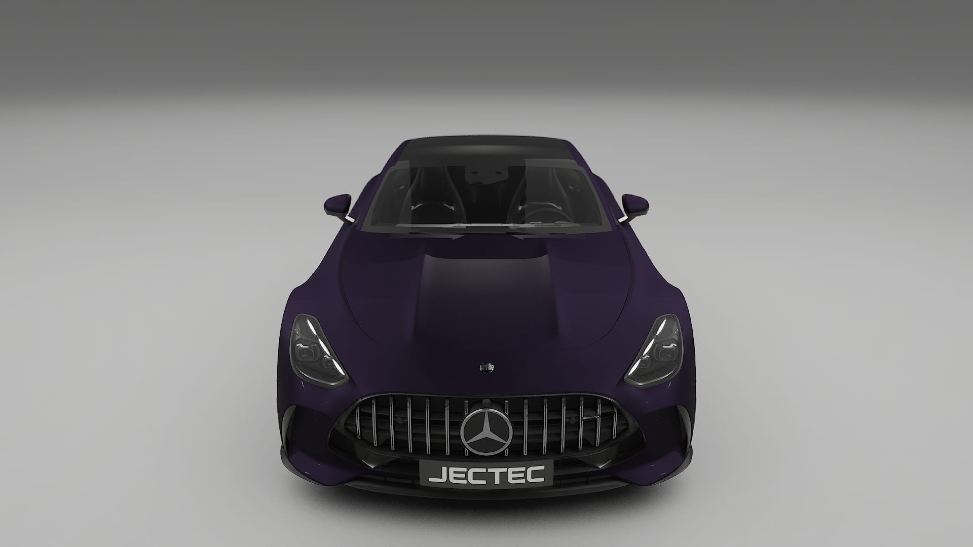 Mercedes AMG GT Coupe C192 Film de Protecție pentru Vopsea TPU | VIOLET PPF cu Schimbare de Culoare – Kit Complet Predecupat