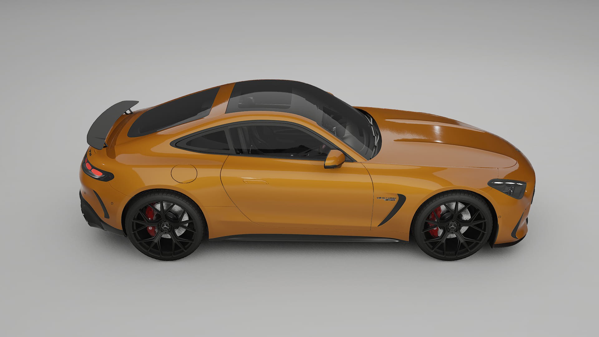 Mercedes AMG GT Coupe C192 Film de Protecție pentru Vopsea TPU | DAISY PPF cu Schimbare de Culoare – Kit Complet Predecupat