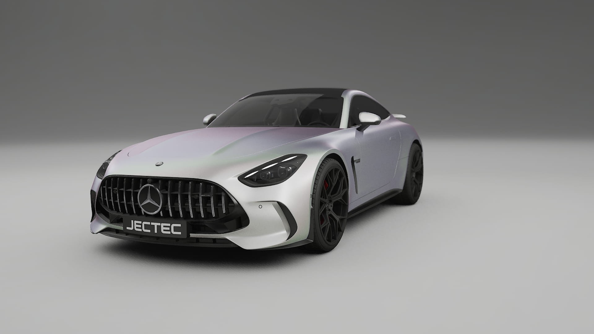 Mercedes AMG GT Coupe C192 Film de Protecție pentru Vopsea TPU | NEBULA PPF cu Schimbare de Culoare – Kit Complet Predecupat
