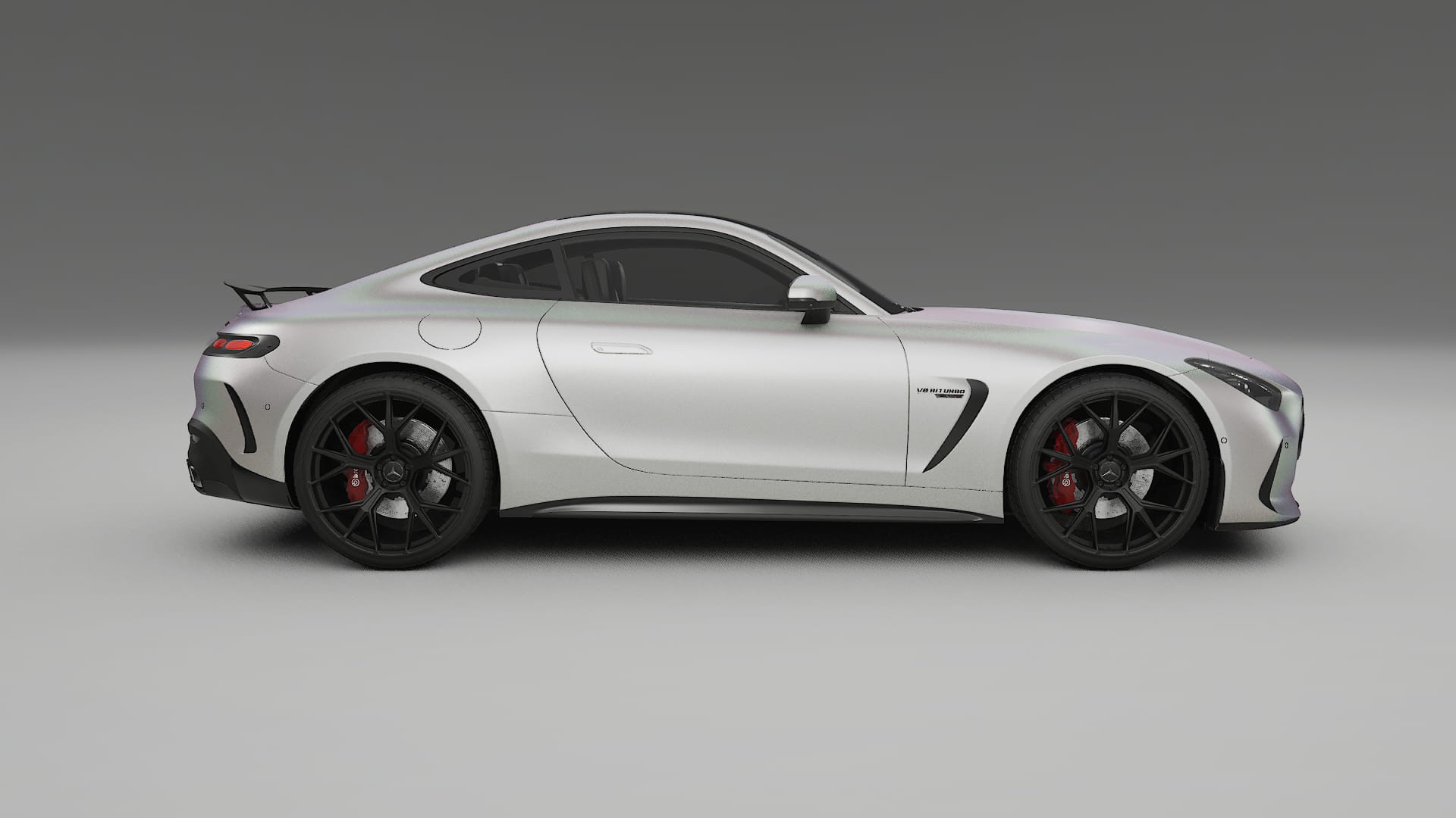 Mercedes AMG GT Coupe C192 Film de Protecție pentru Vopsea TPU | NEBULA PPF cu Schimbare de Culoare – Kit Complet Predecupat