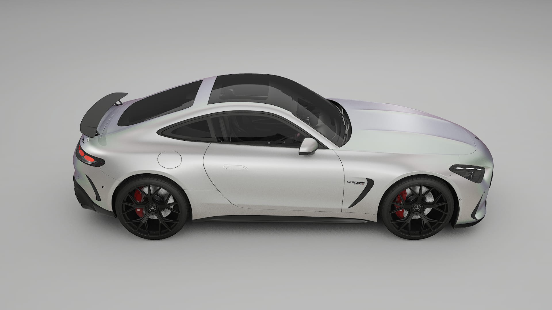 Mercedes AMG GT Coupe C192 Film de Protecție pentru Vopsea TPU | NEBULA PPF cu Schimbare de Culoare – Kit Complet Predecupat