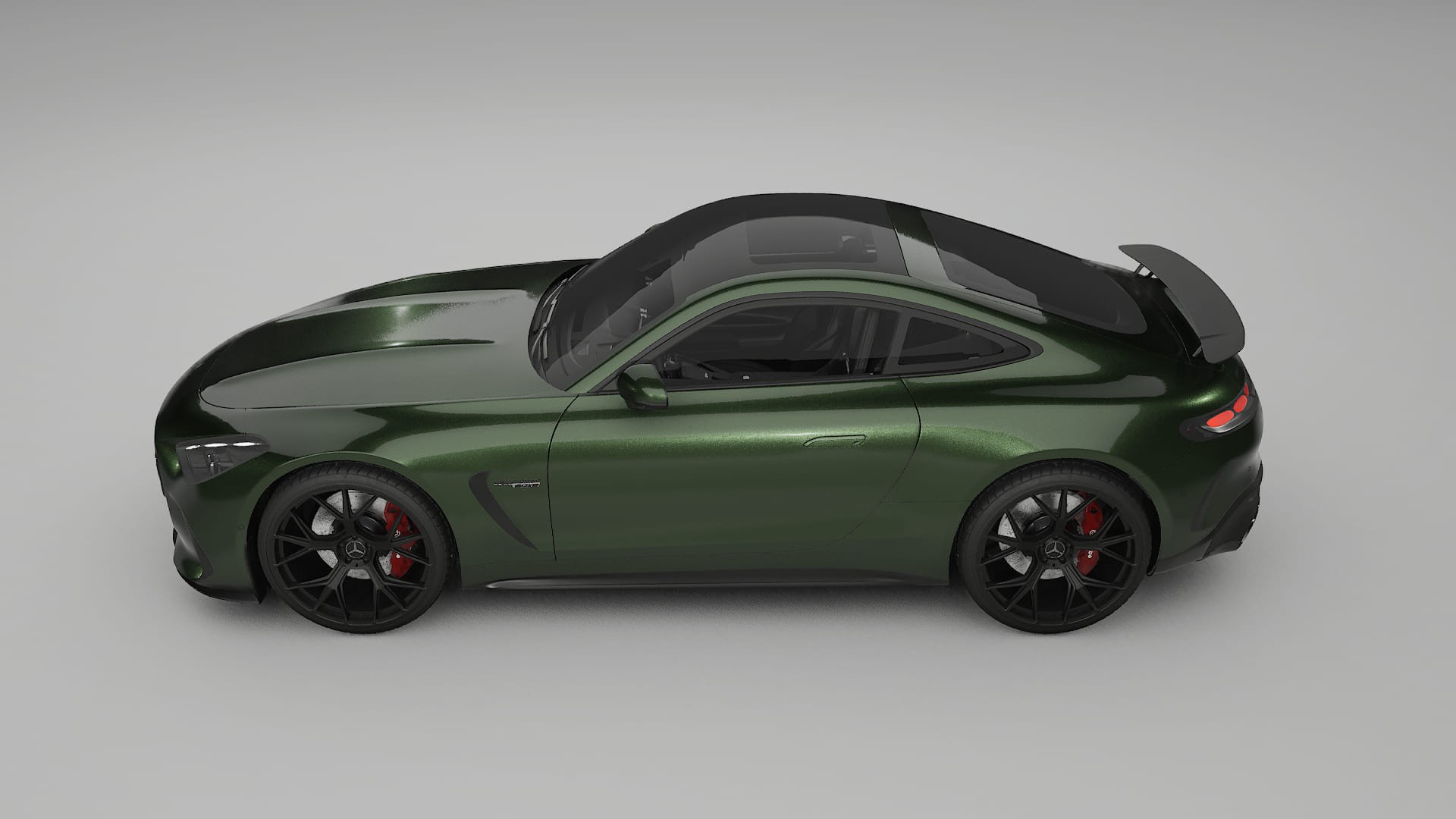 Mercedes AMG GT Coupe C192 Film de Protecție pentru Vopsea TPU | LAGOON PPF cu Schimbare de Culoare – Kit Complet Predecupat