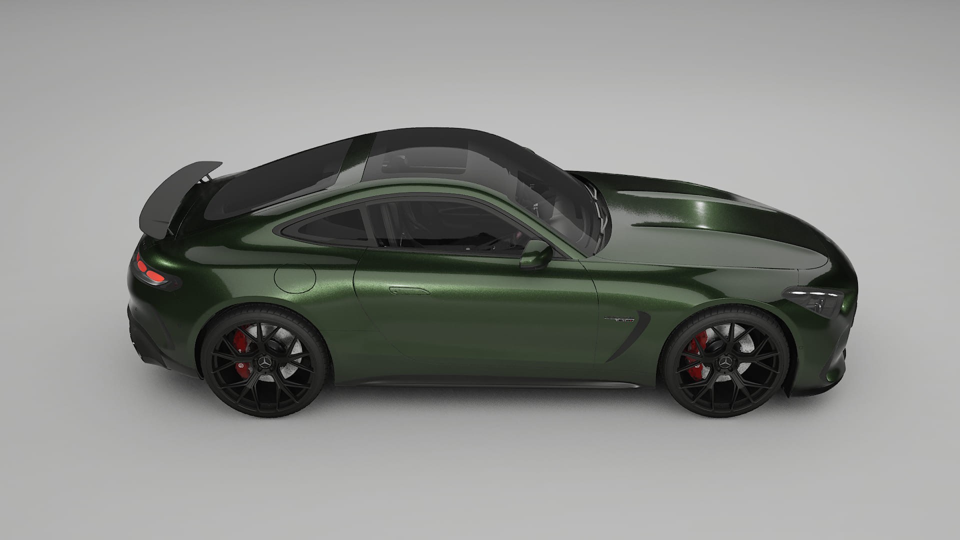 Mercedes AMG GT Coupe C192 Film de Protecție pentru Vopsea TPU | LAGOON PPF cu Schimbare de Culoare – Kit Complet Predecupat