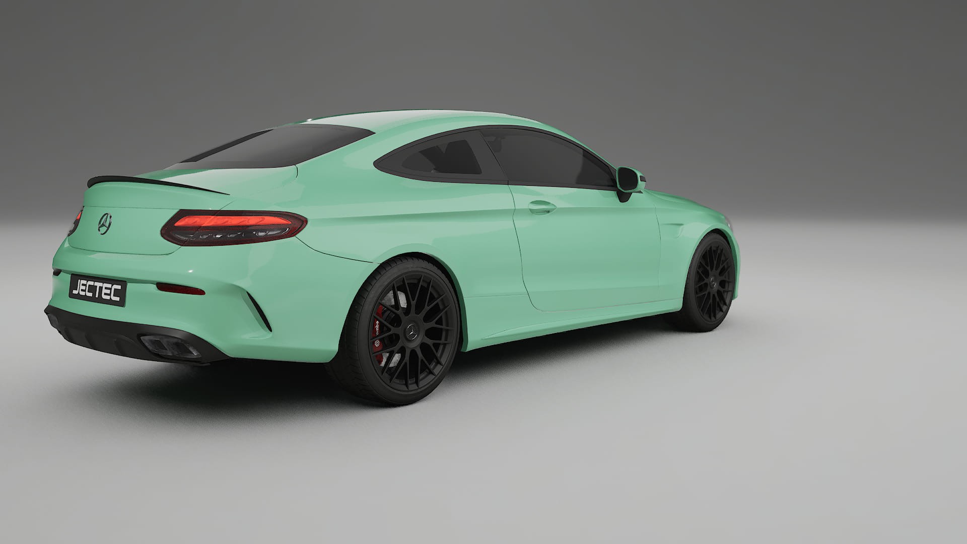 Mercedes C63 AMG W205 Coupe Film de Protecție pentru Vopsea TPU | DUSTY PPF cu Schimbare de Culoare – Kit Complet Predecupat