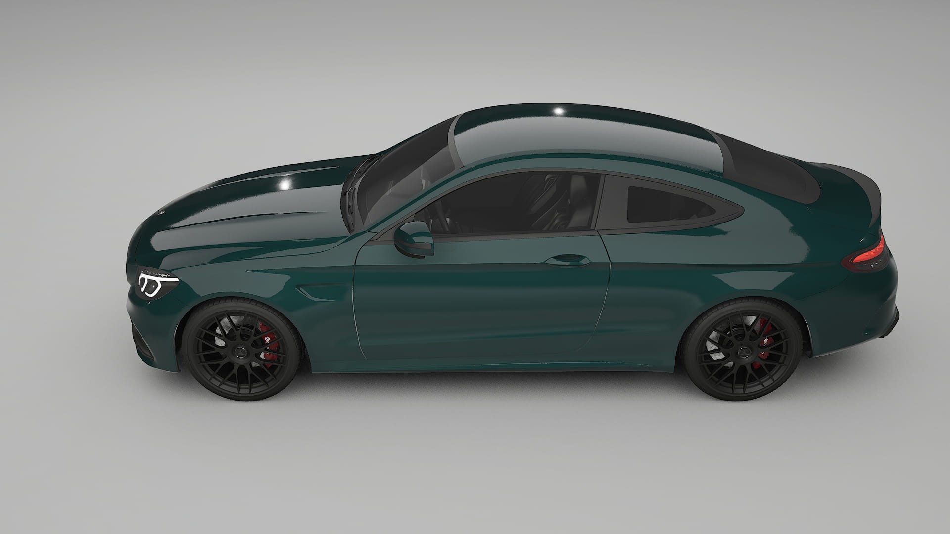 Mercedes C63 AMG W205 Coupe Film de Protecție pentru Vopsea TPU | INFERNO PPF cu Schimbare de Culoare – Kit Complet Predecupa