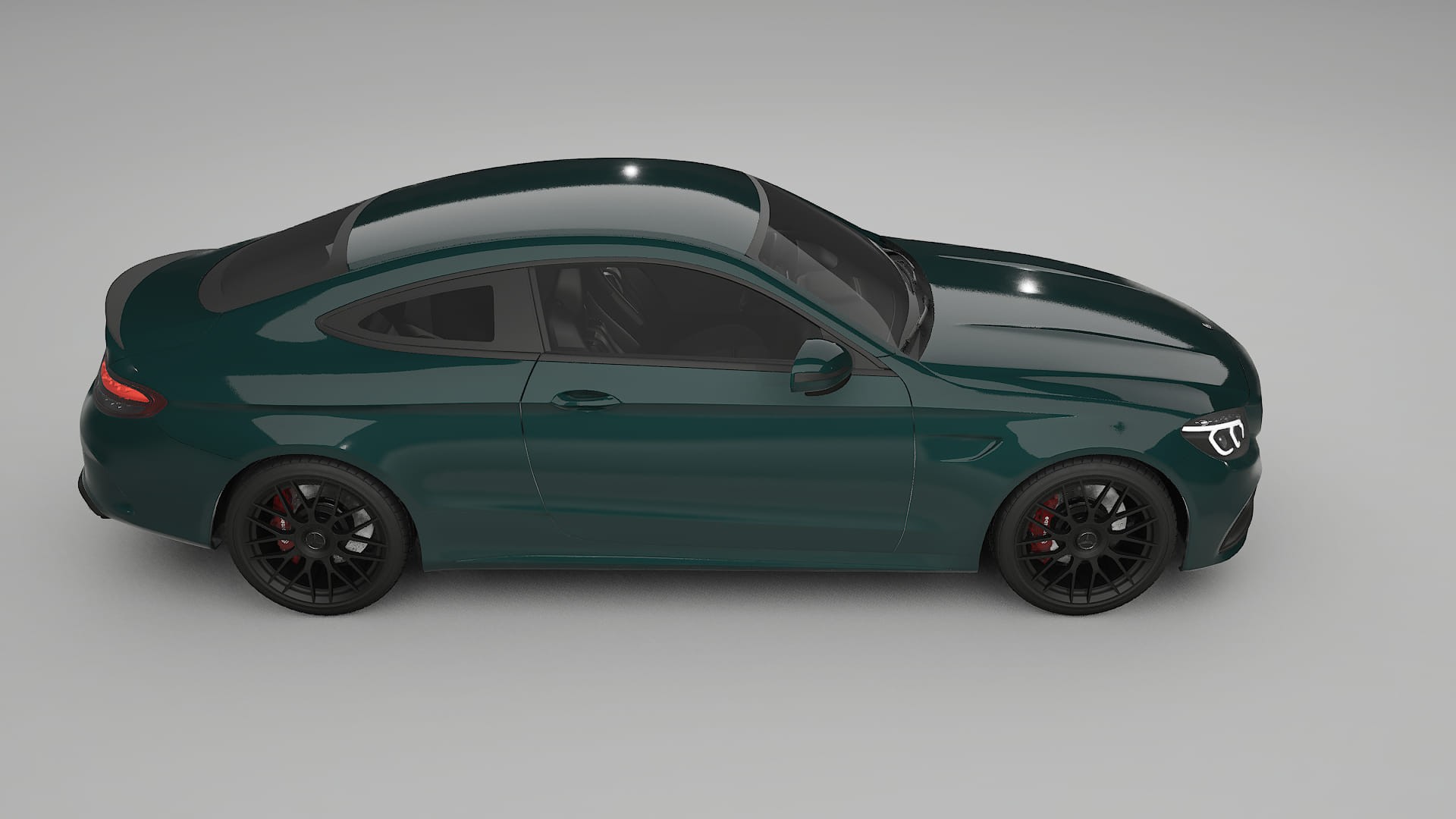 Mercedes C63 AMG W205 Coupe Film de Protecție pentru Vopsea TPU | INFERNO PPF cu Schimbare de Culoare – Kit Complet Predecupa