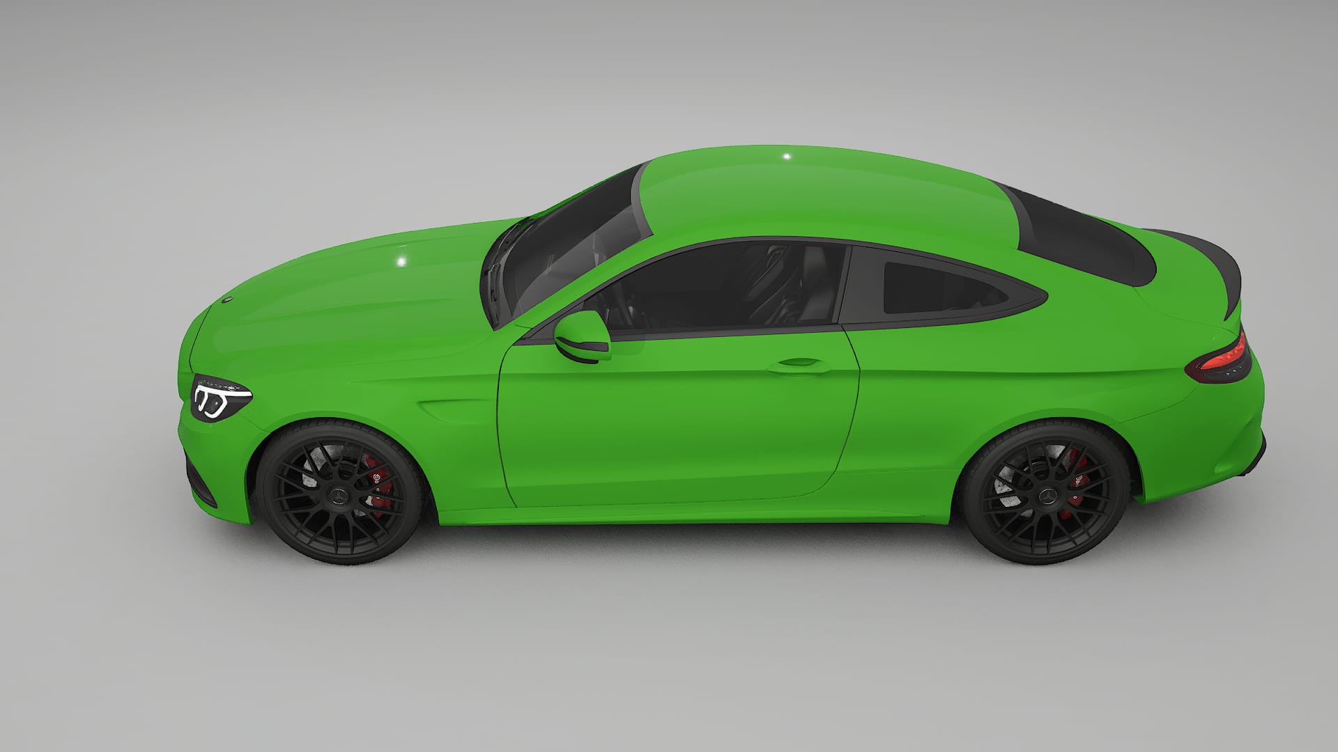 Mercedes C63 AMG W205 Coupe Film de Protecție pentru Vopsea TPU | VENOM PPF cu Schimbare de Culoare – Kit Complet Predecupat