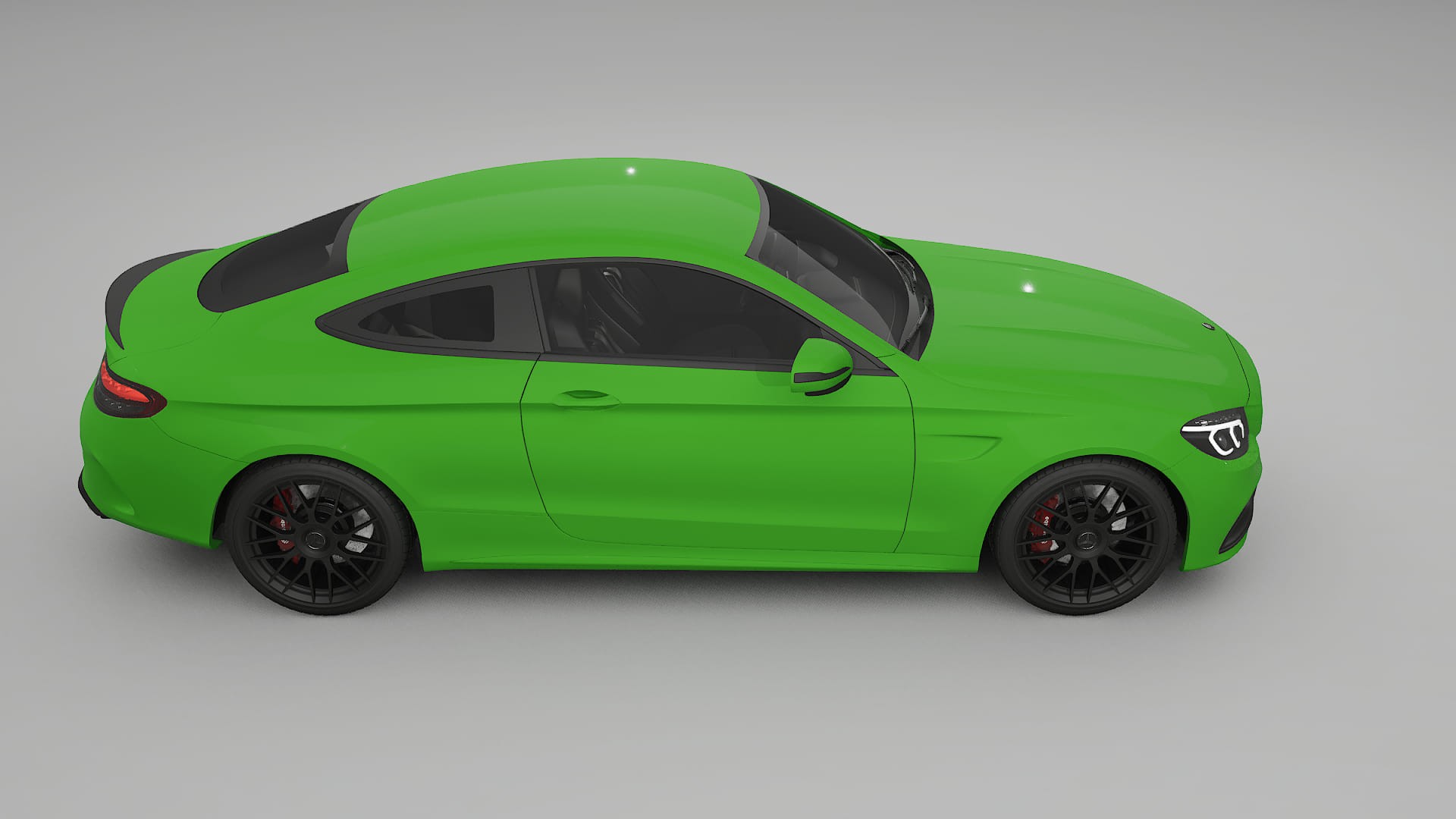 Mercedes C63 AMG W205 Coupe Film de Protecție pentru Vopsea TPU | VENOM PPF cu Schimbare de Culoare – Kit Complet Predecupat