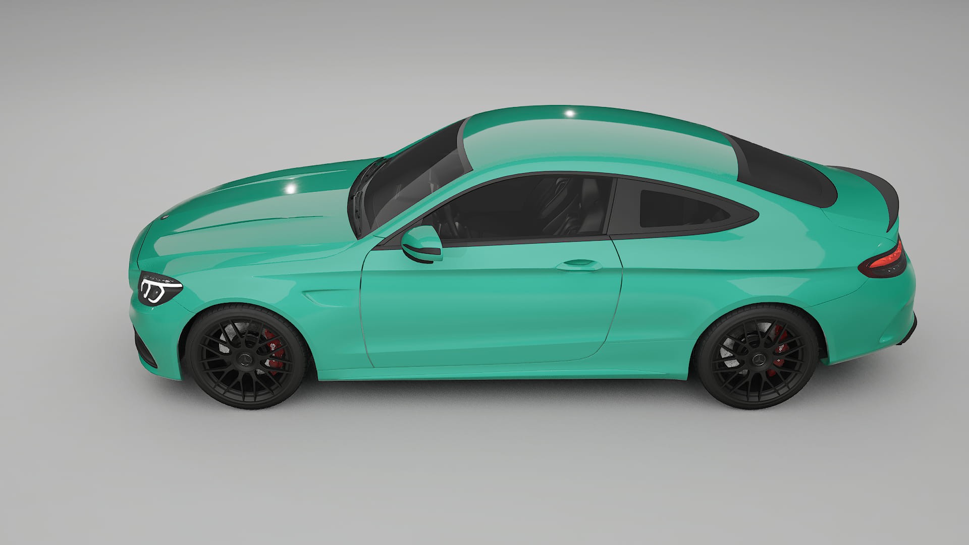 Mercedes C63 AMG W205 Coupe Film de Protecție pentru Vopsea TPU | JEWEL PPF cu Schimbare de Culoare – Kit Complet Predecupat