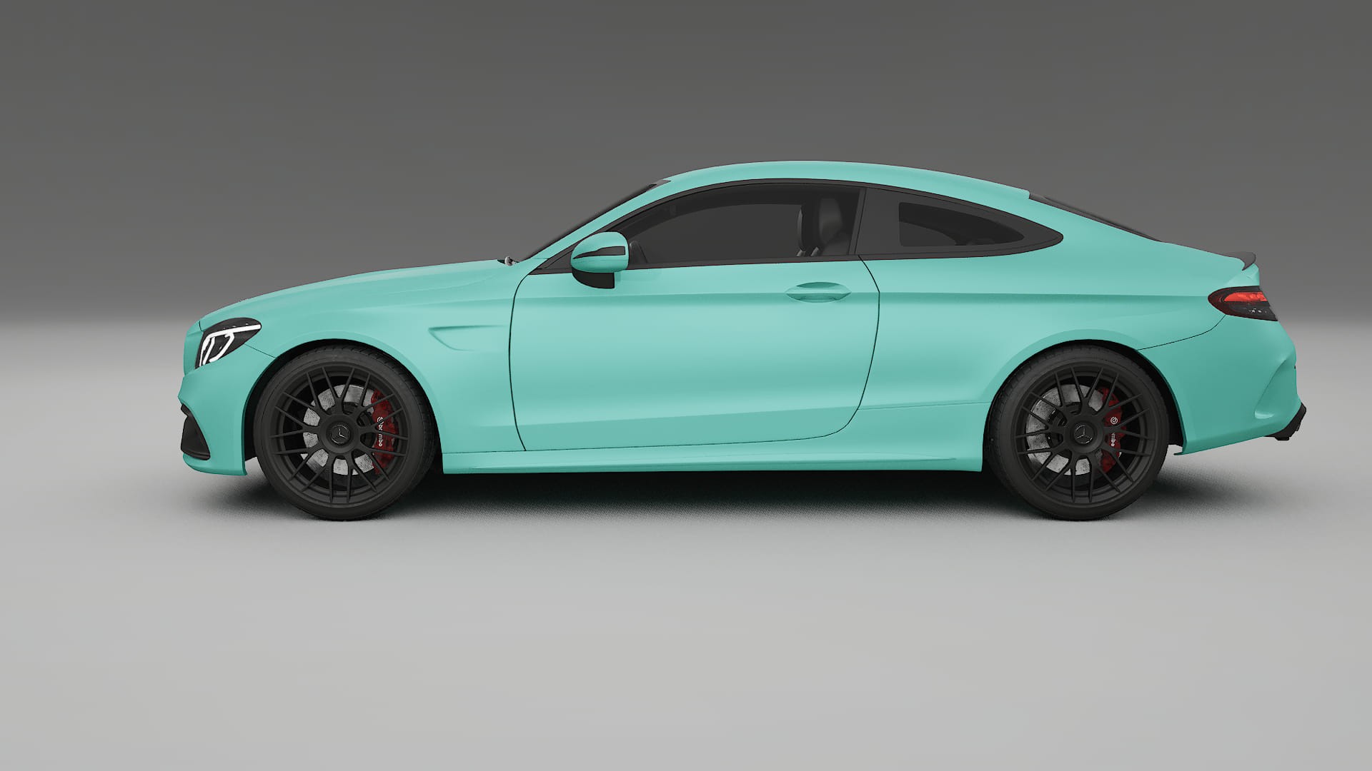 Mercedes C63 AMG W205 Coupe Film de Protecție pentru Vopsea TPU | FROST PPF cu Schimbare de Culoare – Kit Complet Predecupat