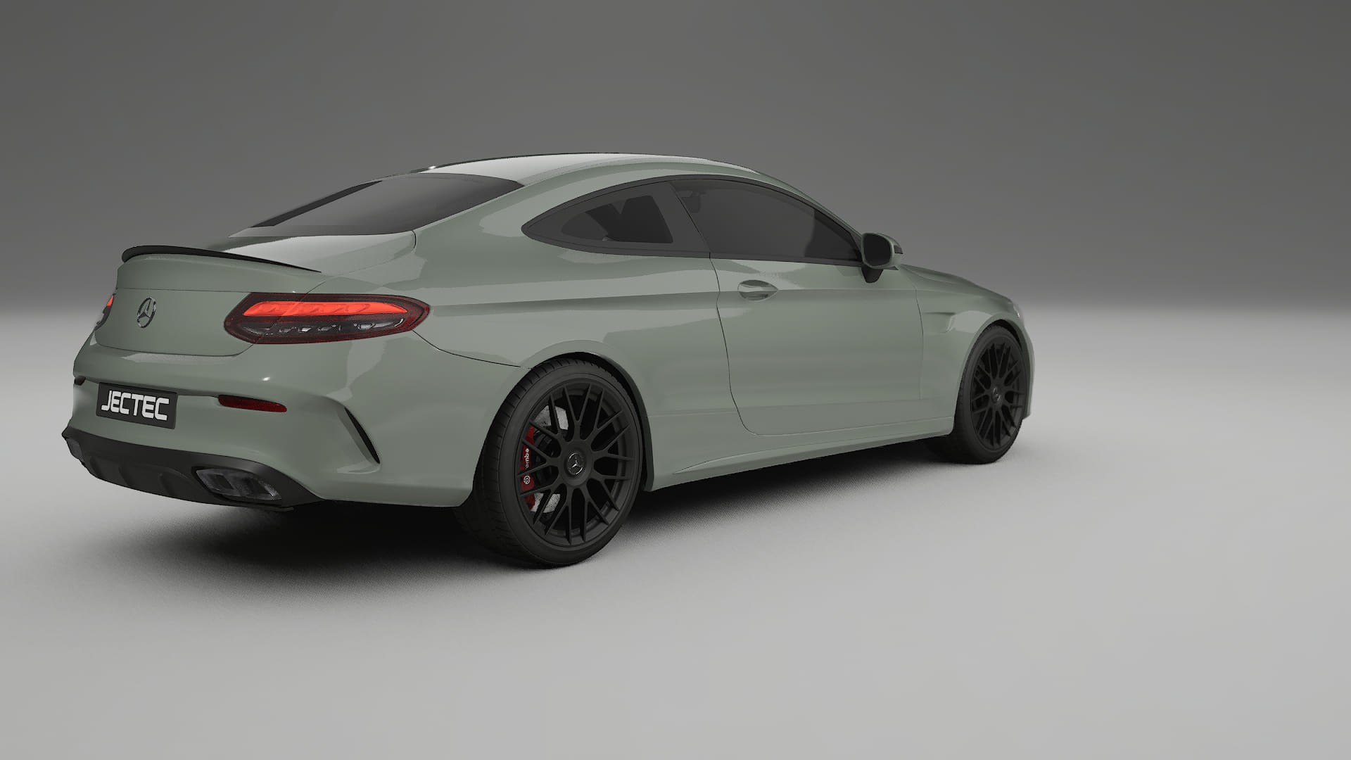 Mercedes C63 AMG W205 Coupe Film de Protecție pentru Vopsea TPU | SLATE PPF cu Schimbare de Culoare – Kit Complet Predecupat