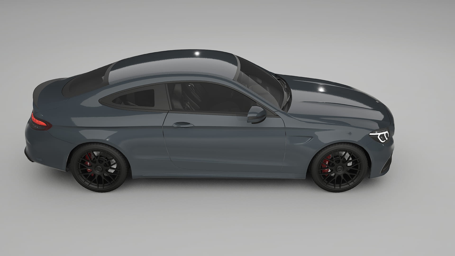 Mercedes C63 AMG W205 Coupe Film de Protecție pentru Vopsea TPU | GRANITE PPF cu Schimbare de Culoare – Kit Complet Predecupa