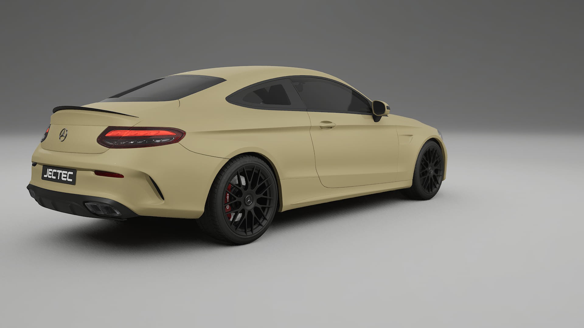 Mercedes C63 AMG W205 Coupe Film de Protecție pentru Vopsea TPU | SAND PPF cu Schimbare de Culoare – Kit Complet Predecupat