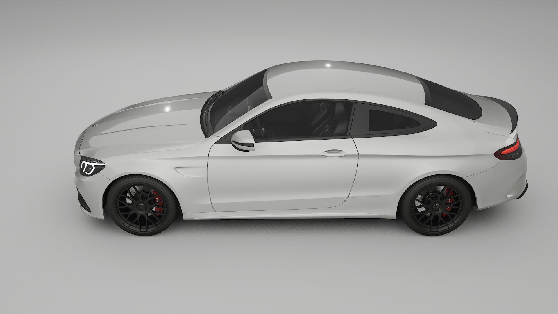 Mercedes C63 AMG W205 Coupe Film de Protecție pentru Vopsea TPU | PEARL PPF cu Schimbare de Culoare – Kit Complet Predecupat