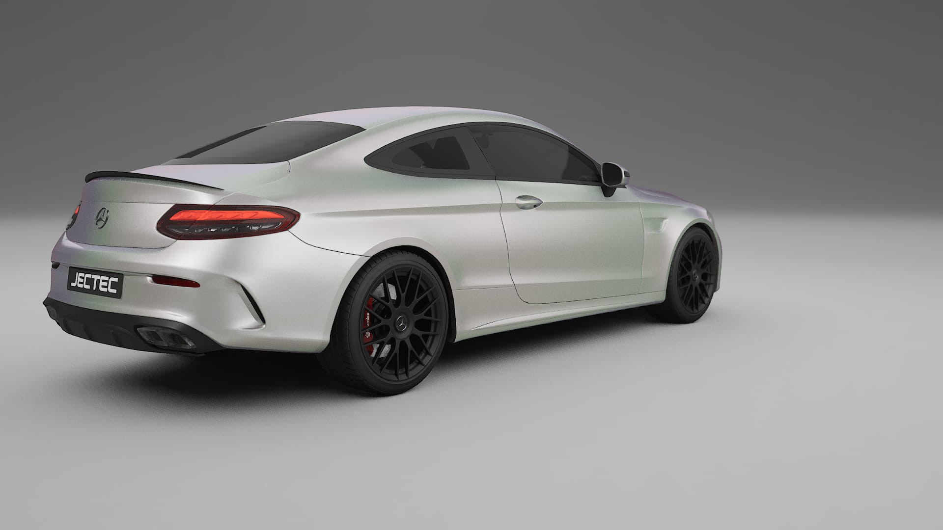 Mercedes C63 AMG W205 Coupe Film de Protecție pentru Vopsea TPU | NEBULA PPF cu Schimbare de Culoare – Kit Complet Predecupat