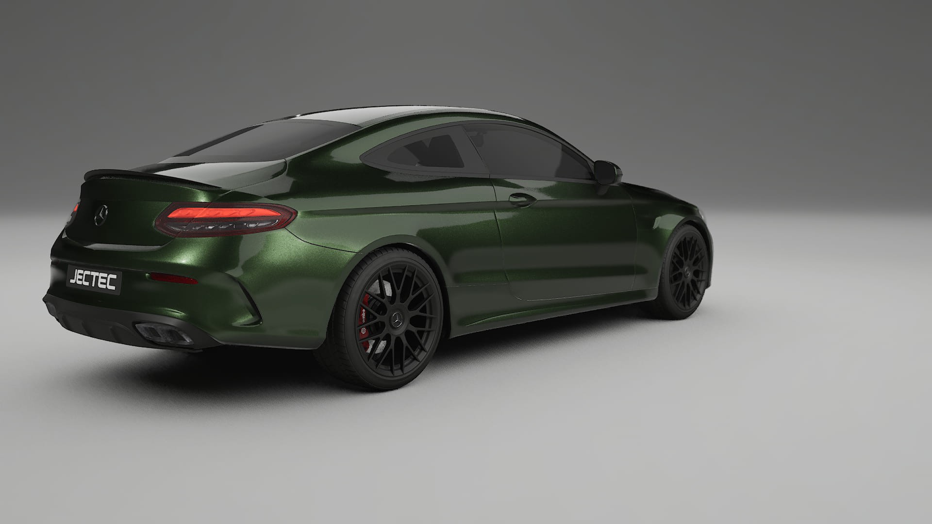 Mercedes C63 AMG W205 Coupe Film de Protecție pentru Vopsea TPU | LAGOON PPF cu Schimbare de Culoare – Kit Complet Predecupat