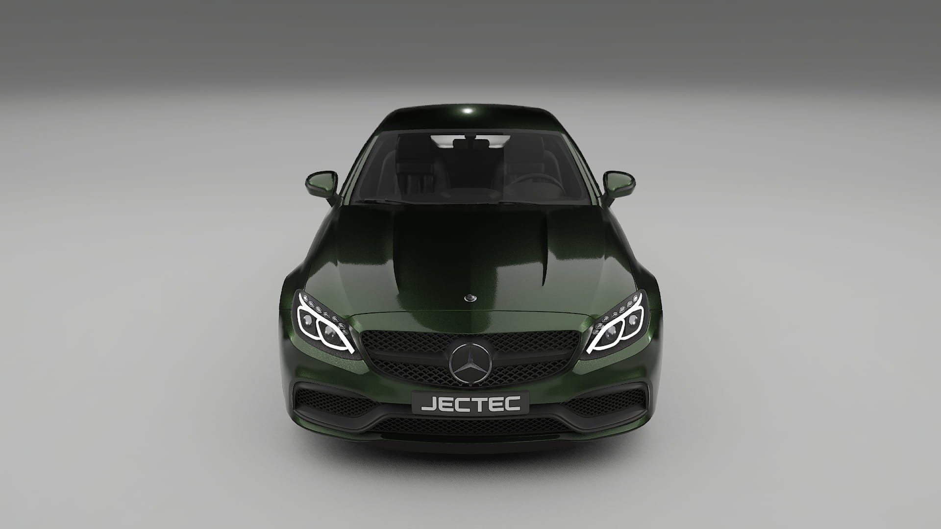 Mercedes C63 AMG W205 Coupe Film de Protecție pentru Vopsea TPU | LAGOON PPF cu Schimbare de Culoare – Kit Complet Predecupat