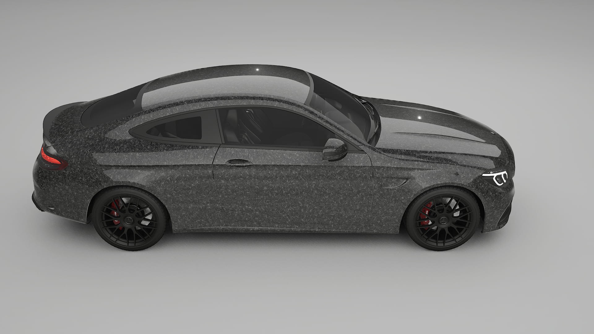 Mercedes C63 AMG W205 Coupe Film de Protecție pentru Vopsea TPU | FORGED S PPF cu Schimbare de Culoare – Kit Complet Predecup