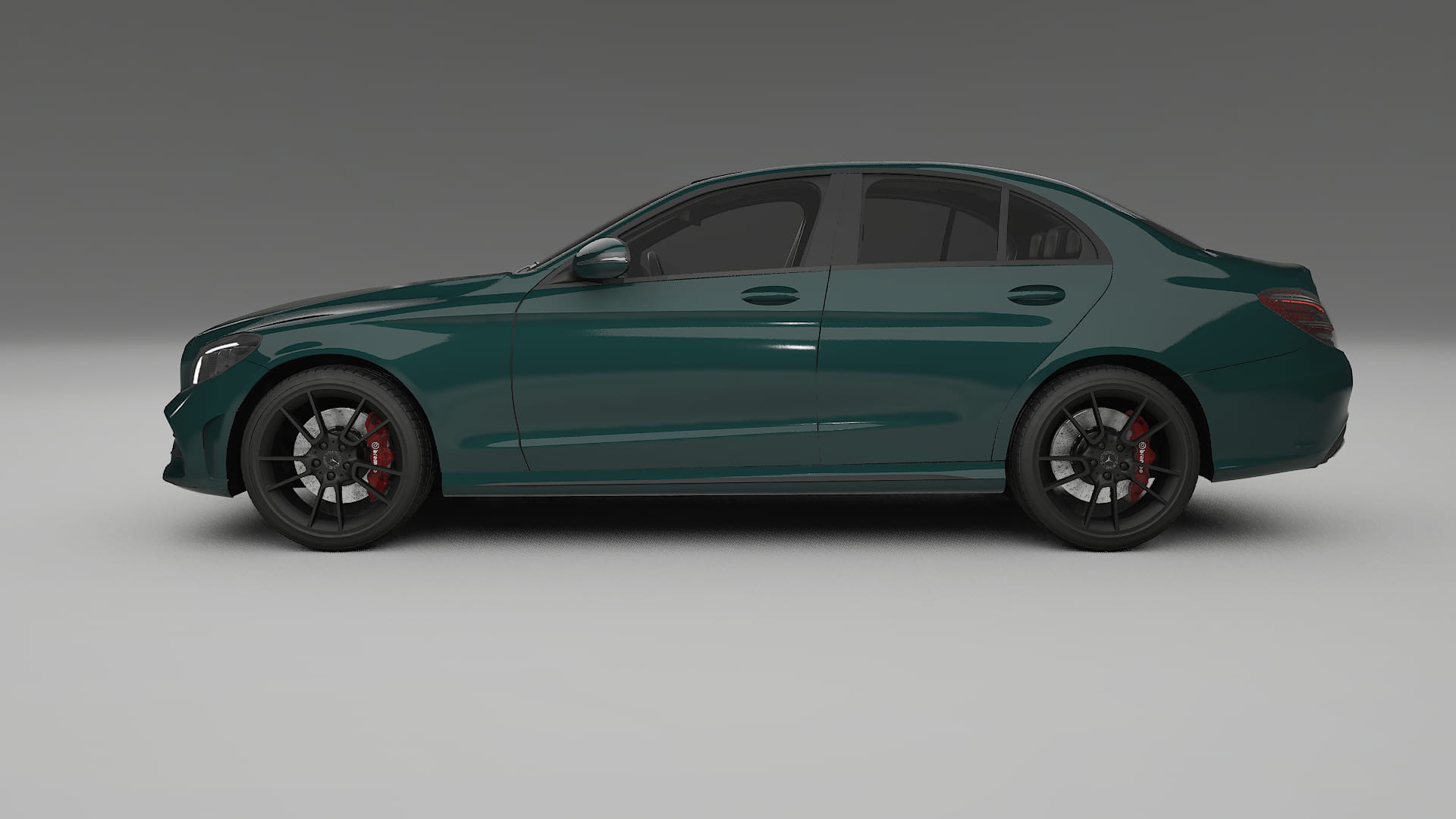 Mercedes C Class W205 AMG sedan Film de Protecție pentru Vopsea TPU | INFERNO PPF cu Schimbare de Culoare – Kit Complet Prede