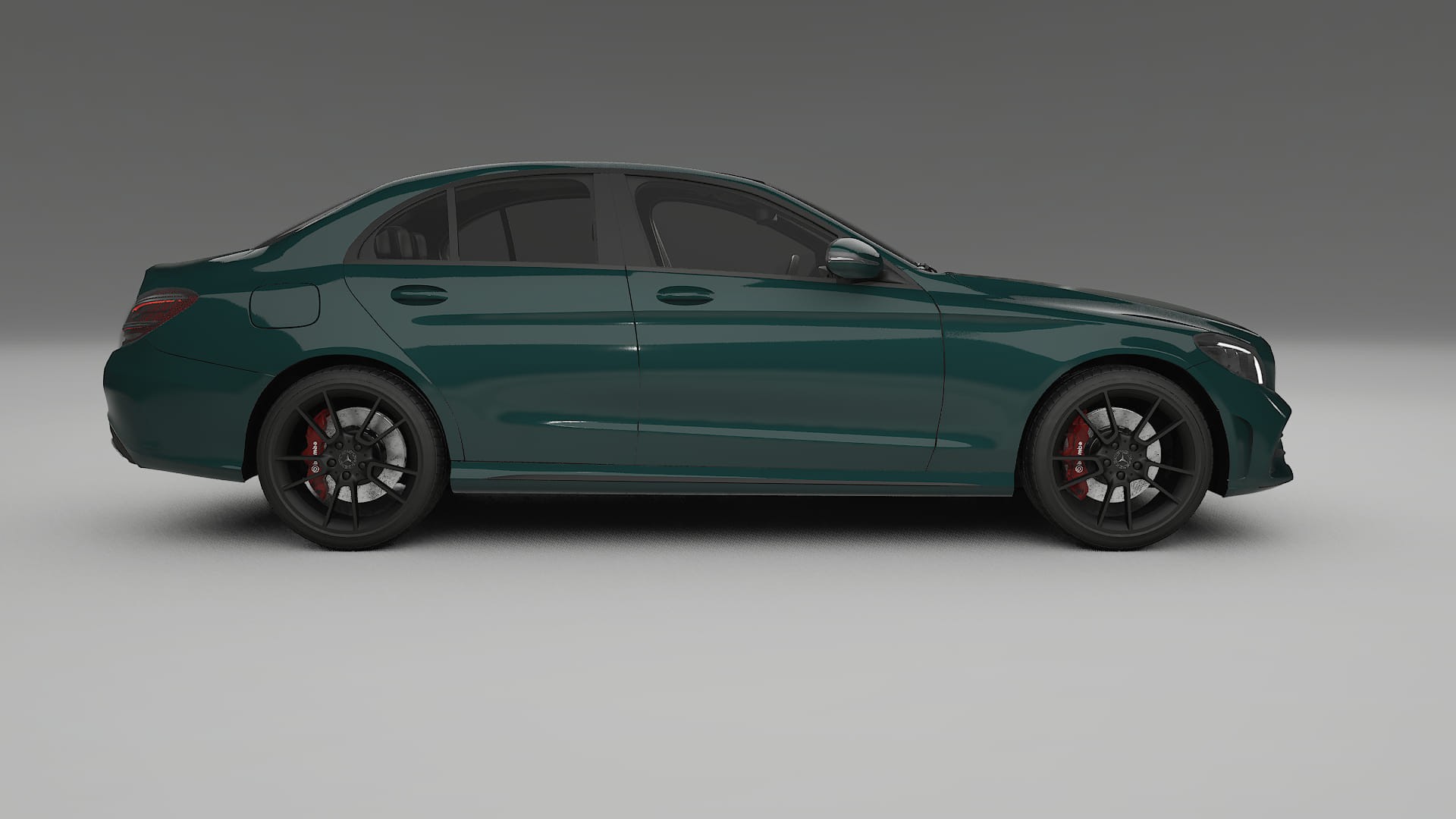 Mercedes C Class W205 AMG sedan Film de Protecție pentru Vopsea TPU | INFERNO PPF cu Schimbare de Culoare – Kit Complet Prede