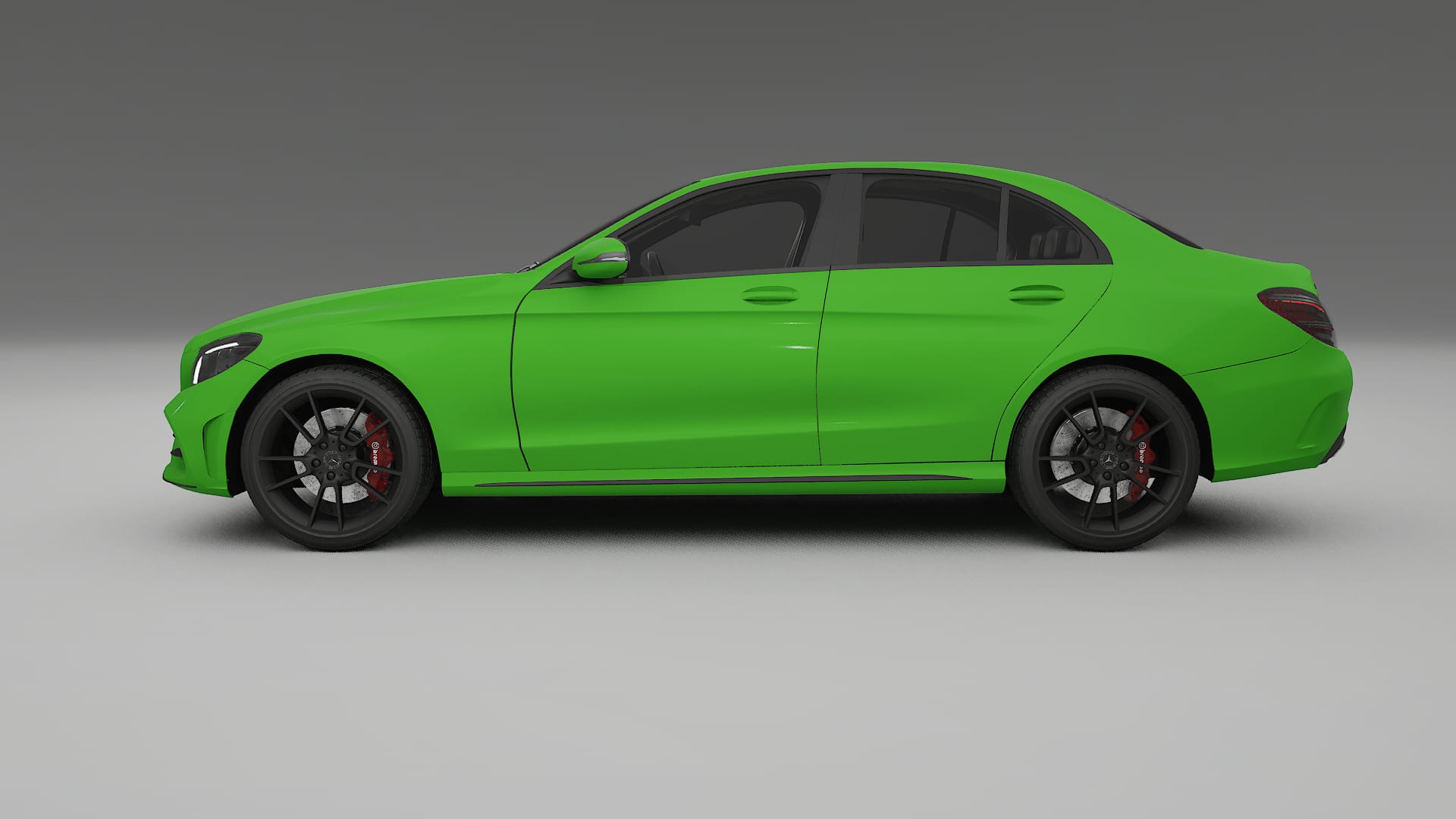 Mercedes C Class W205 AMG sedan Film de Protecție pentru Vopsea TPU | VENOM PPF cu Schimbare de Culoare – Kit Complet Predecu