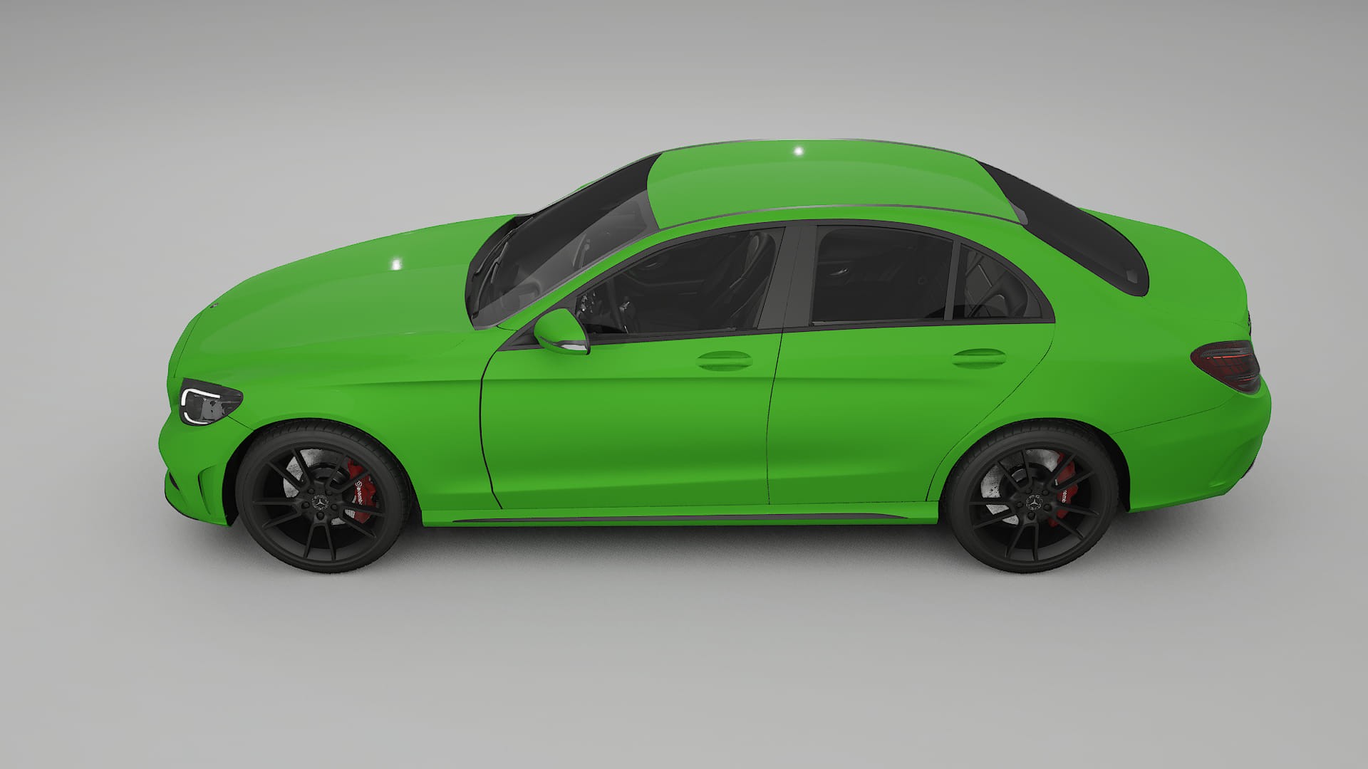 Mercedes C Class W205 AMG sedan Film de Protecție pentru Vopsea TPU | VENOM PPF cu Schimbare de Culoare – Kit Complet Predecu