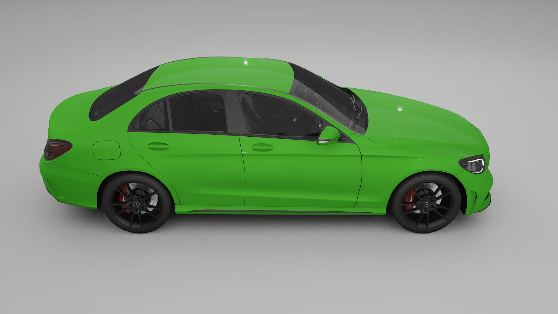 Mercedes C Class W205 AMG sedan Film de Protecție pentru Vopsea TPU | VENOM PPF cu Schimbare de Culoare – Kit Complet Predecu