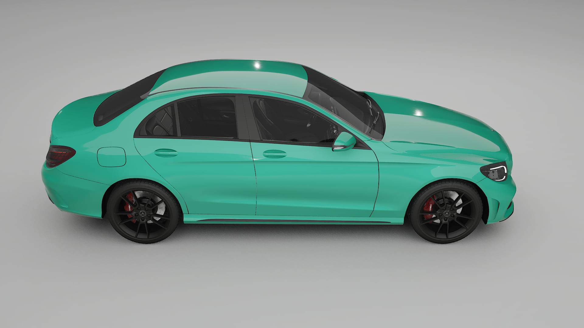 Mercedes C Class W205 AMG sedan Film de Protecție pentru Vopsea TPU | JEWEL PPF cu Schimbare de Culoare – Kit Complet Predecu