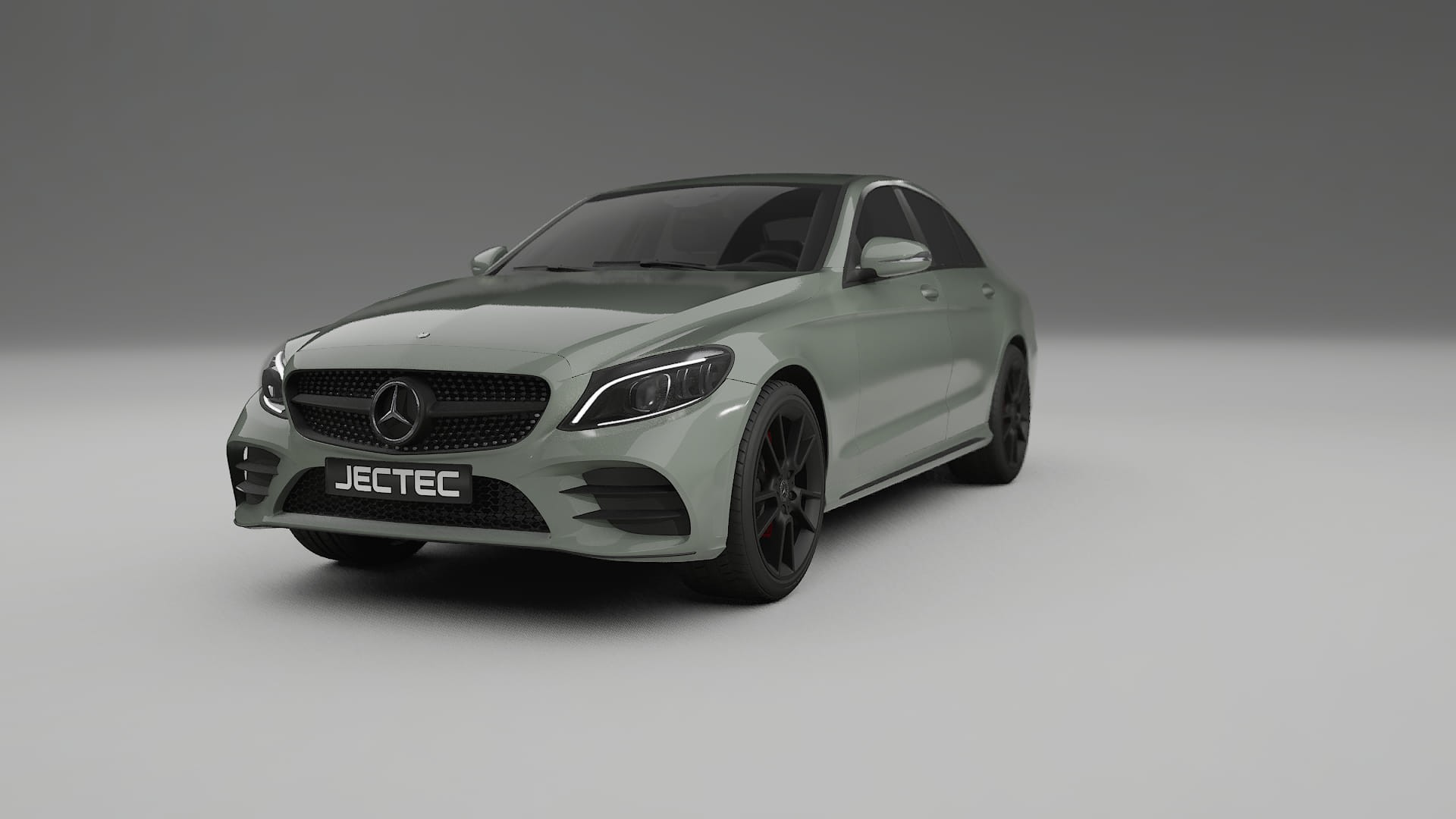 Mercedes C Class W205 AMG sedan Film de Protecție pentru Vopsea TPU | SLATE PPF cu Schimbare de Culoare – Kit Complet Predecu