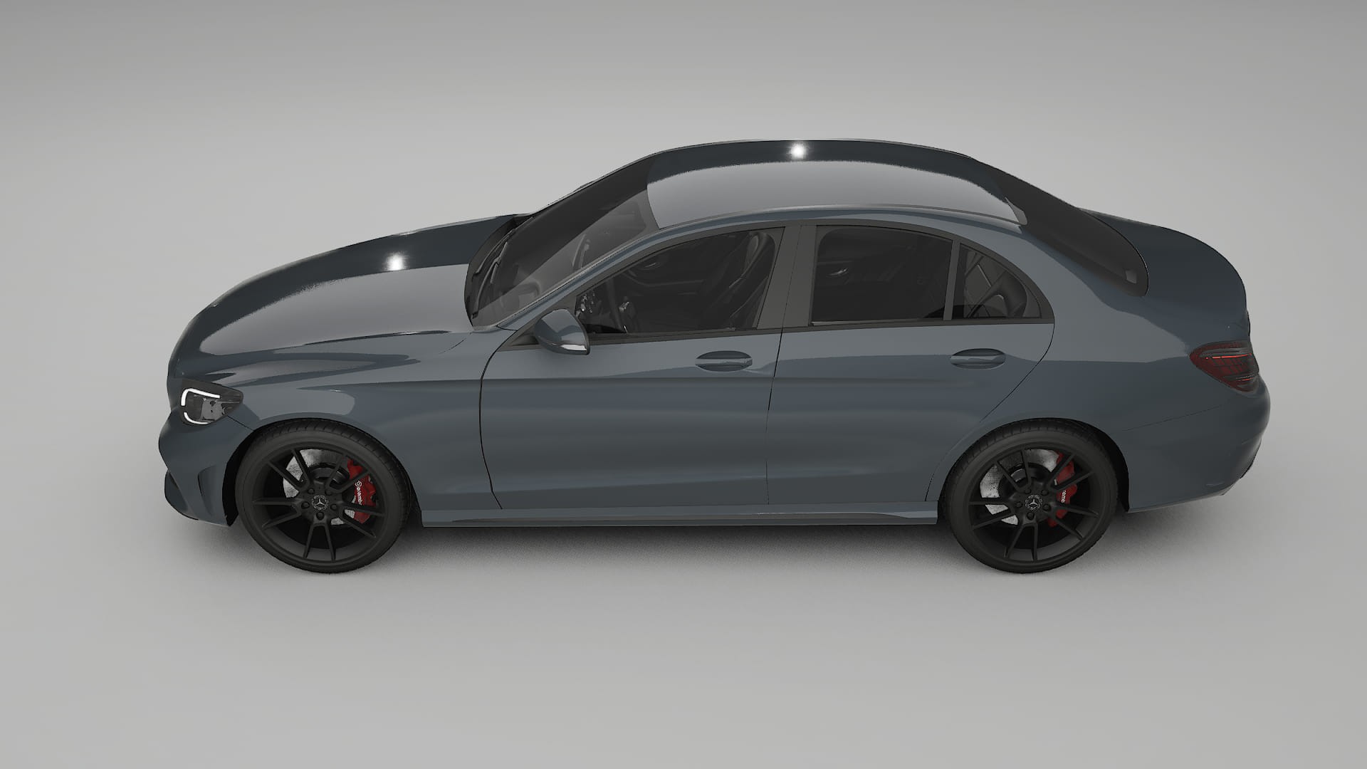 Mercedes C Class W205 AMG sedan Film de Protecție pentru Vopsea TPU | GRANITE PPF cu Schimbare de Culoare – Kit Complet Prede