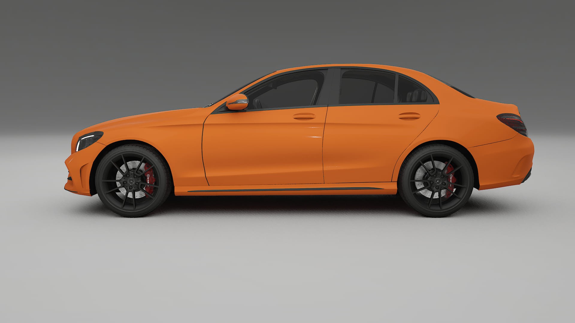 Mercedes C Class W205 AMG sedan Film de Protecție pentru Vopsea TPU | ROCKET PPF cu Schimbare de Culoare – Kit Complet Predec