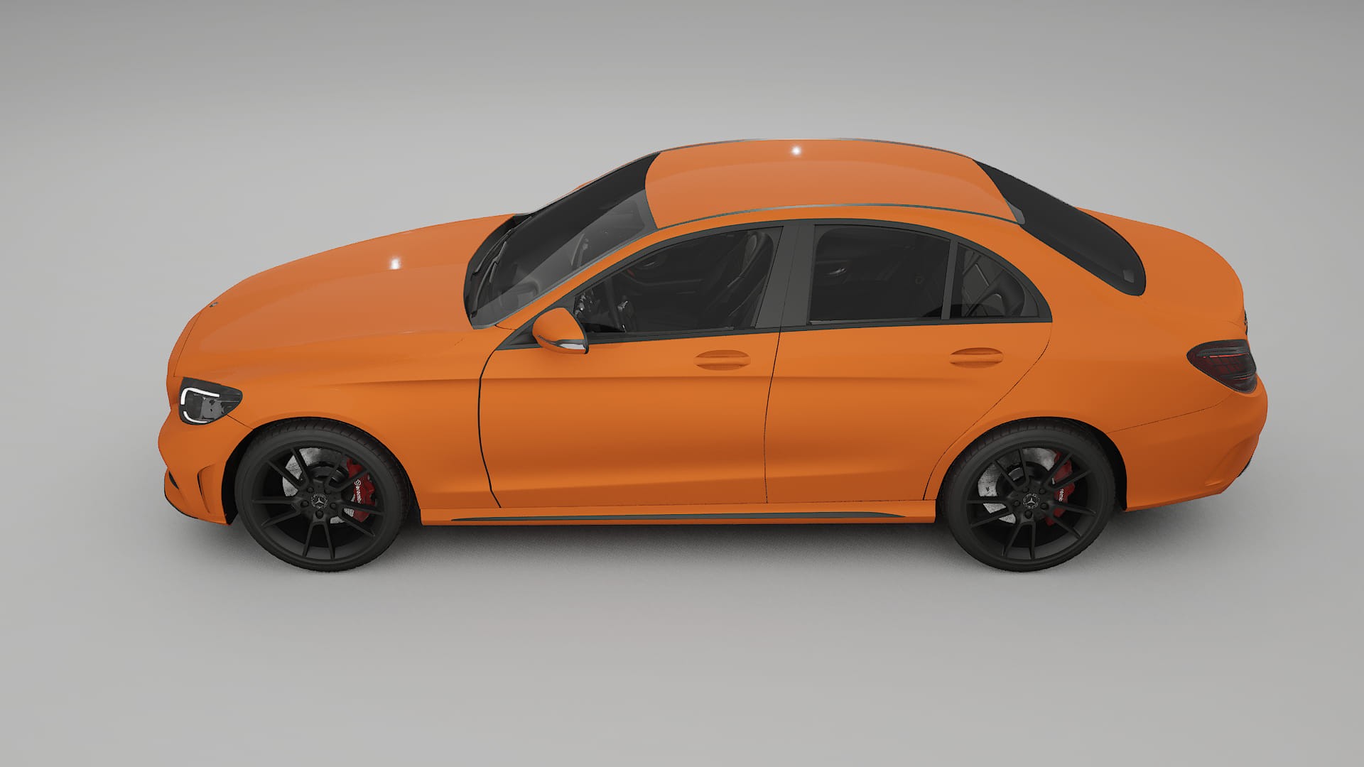 Mercedes C Class W205 AMG sedan Film de Protecție pentru Vopsea TPU | ROCKET PPF cu Schimbare de Culoare – Kit Complet Predec