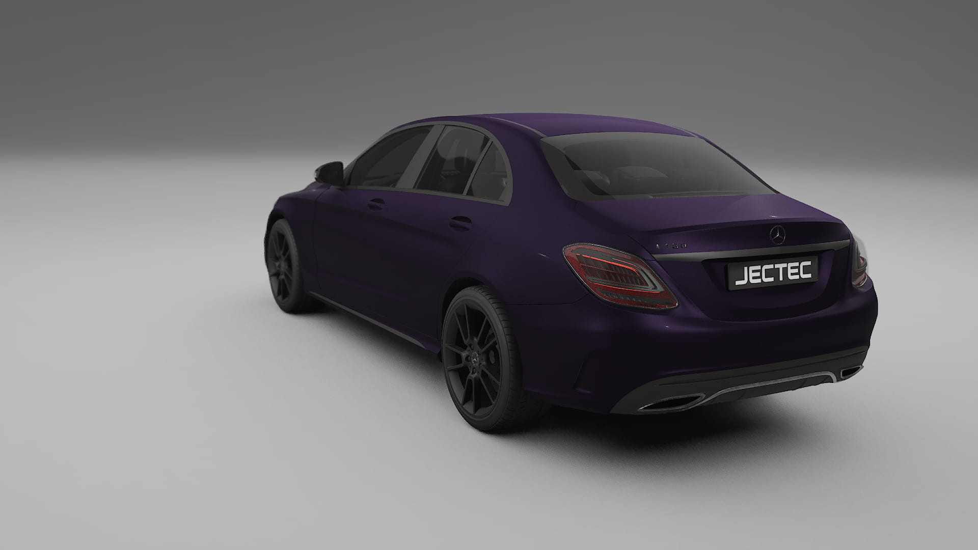 Mercedes C Class W205 AMG sedan Film de Protecție pentru Vopsea TPU | VIOLET PPF cu Schimbare de Culoare – Kit Complet Predec