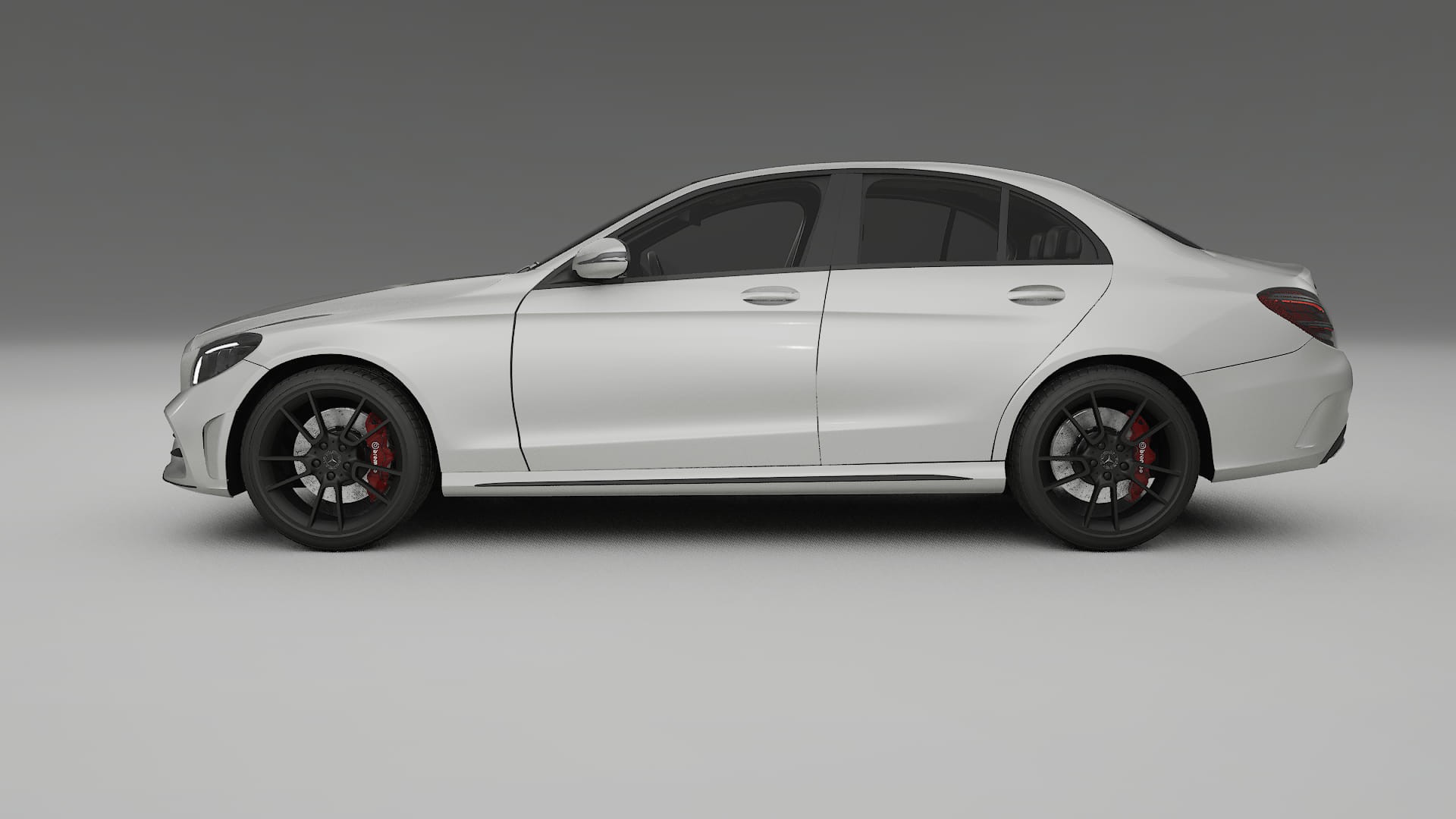 Mercedes C Class W205 AMG sedan Film de Protecție pentru Vopsea TPU | PEARL PPF cu Schimbare de Culoare – Kit Complet Predecu