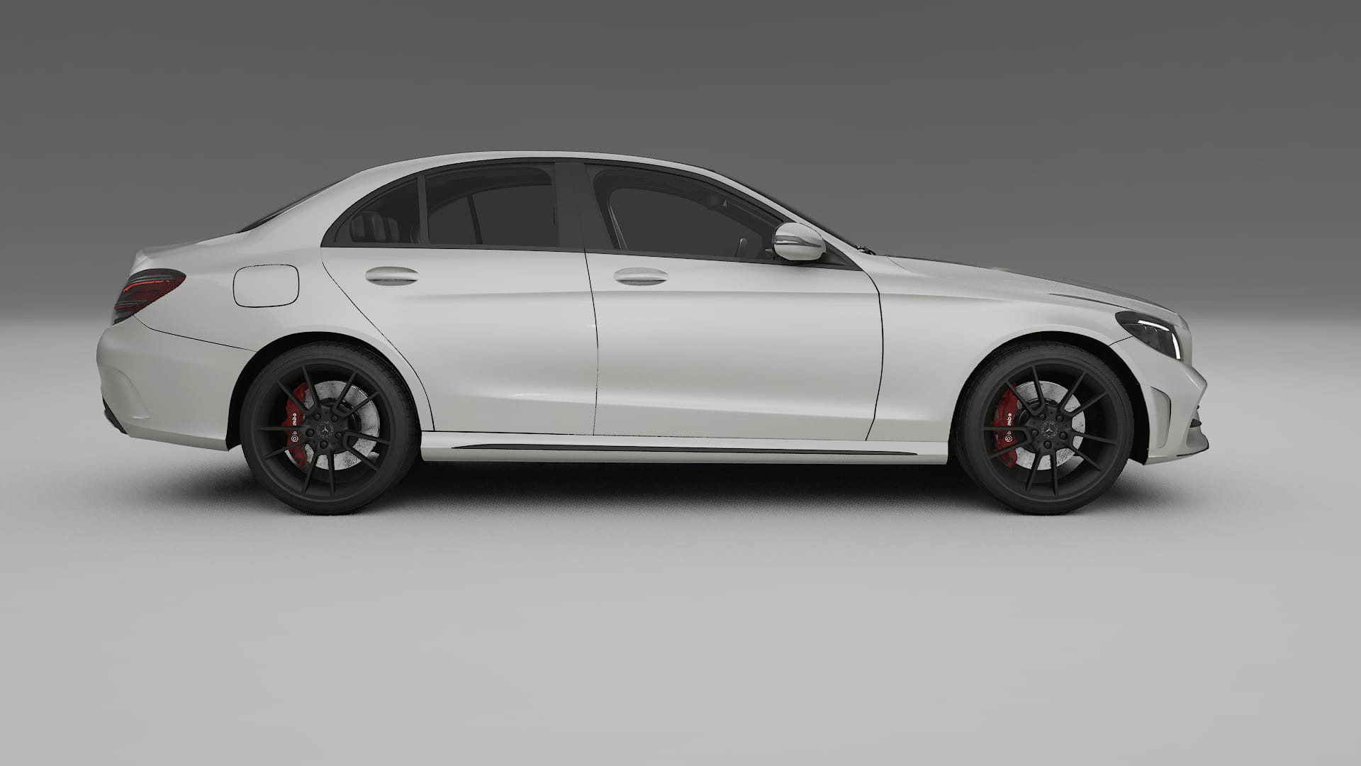 Mercedes C Class W205 AMG sedan Film de Protecție pentru Vopsea TPU | PEARL PPF cu Schimbare de Culoare – Kit Complet Predecu