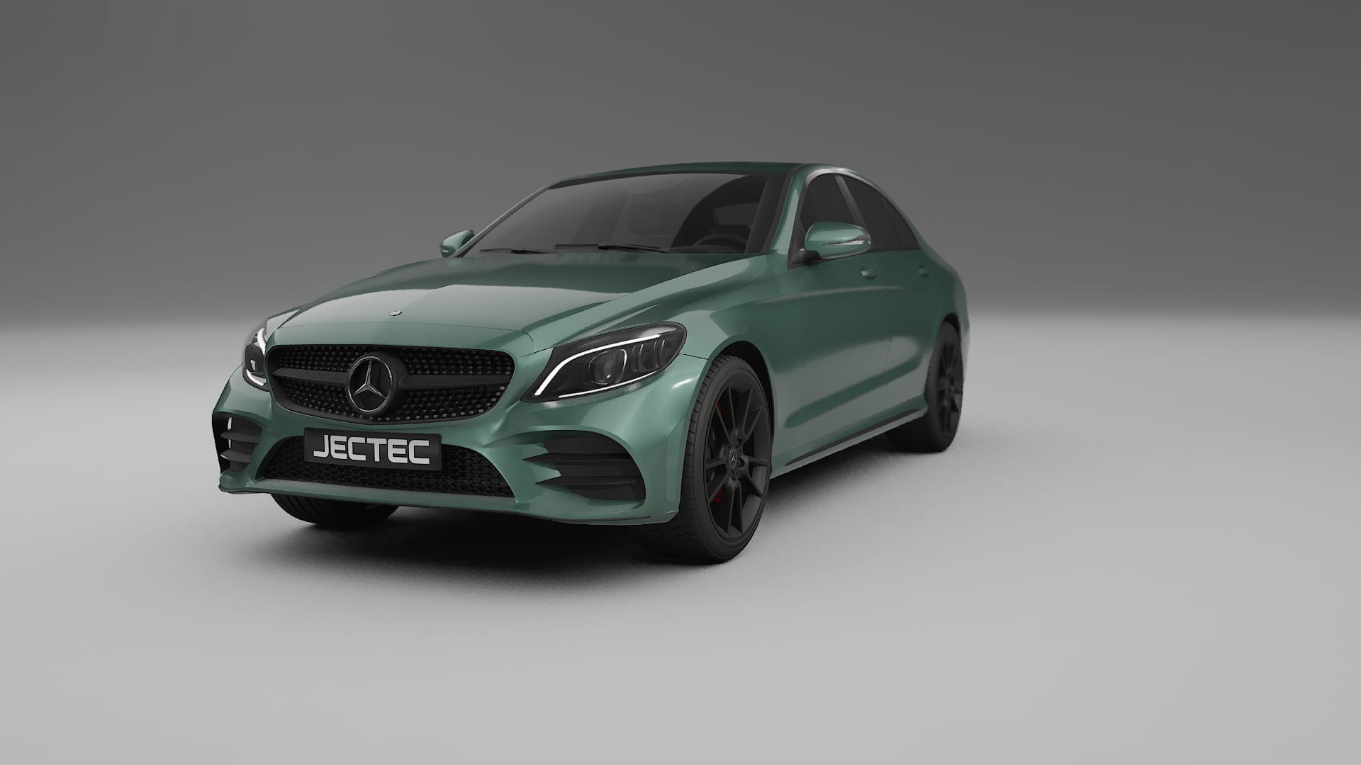 Mercedes C-Class W205 AMG sedan TPU Paint Protection Film | EVERGREEN Color Change PPF Full Pre-Cut Kit