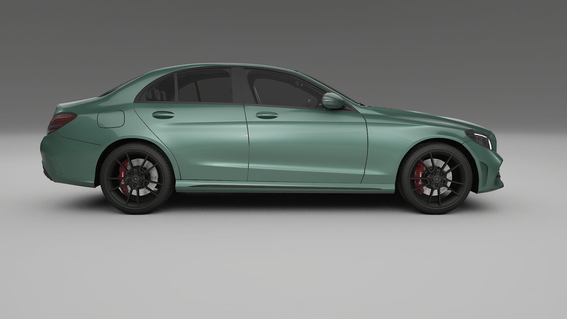 Mercedes C Class W205 AMG sedan Film de Protecție pentru Vopsea TPU | EVERGREEN PPF cu Schimbare de Culoare – Kit Complet Pre