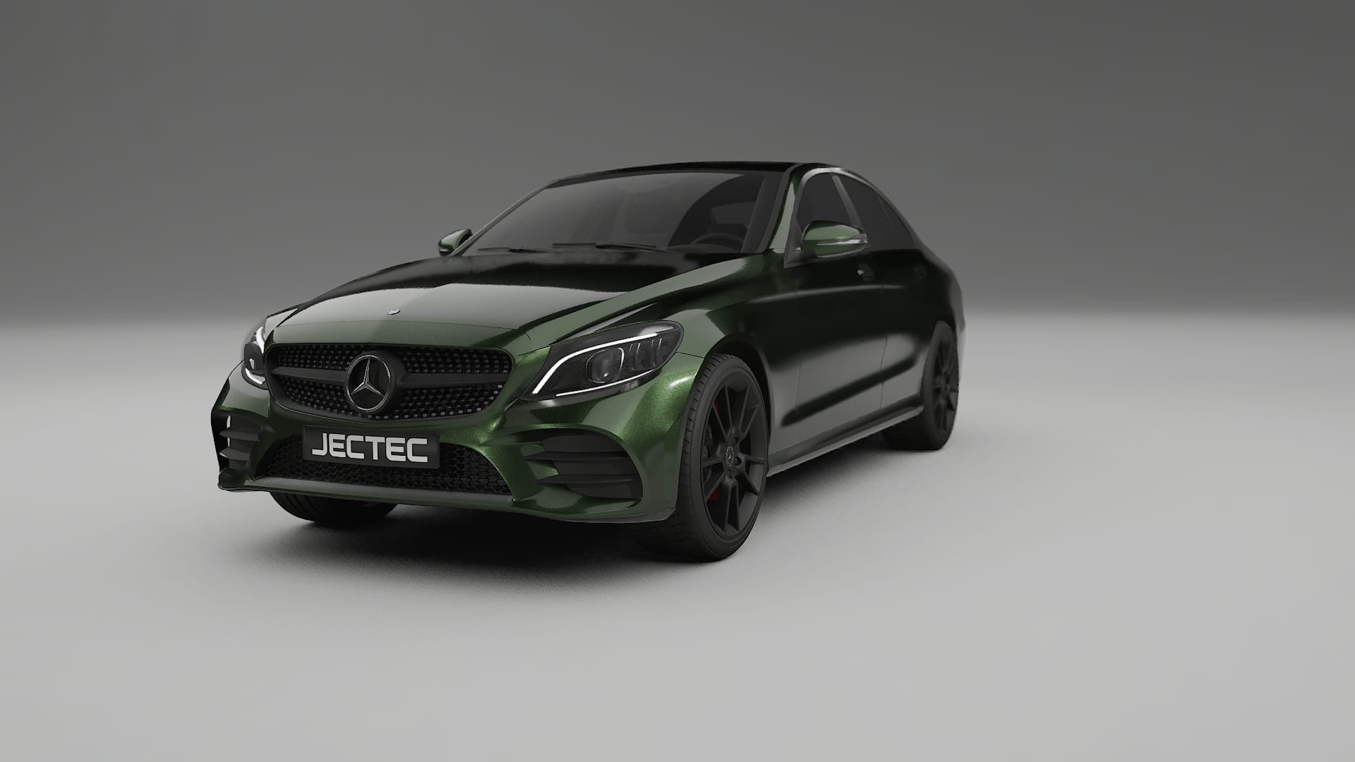 Mercedes C Class W205 AMG sedan Film de Protecție pentru Vopsea TPU | LAGOON PPF cu Schimbare de Culoare – Kit Complet Predec