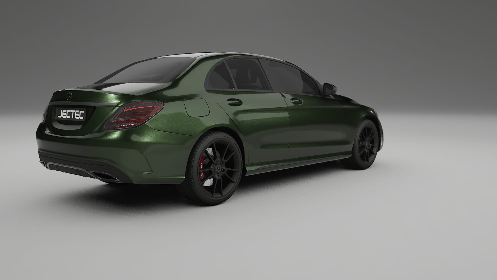 Mercedes C Class W205 AMG sedan Film de Protecție pentru Vopsea TPU | LAGOON PPF cu Schimbare de Culoare – Kit Complet Predec