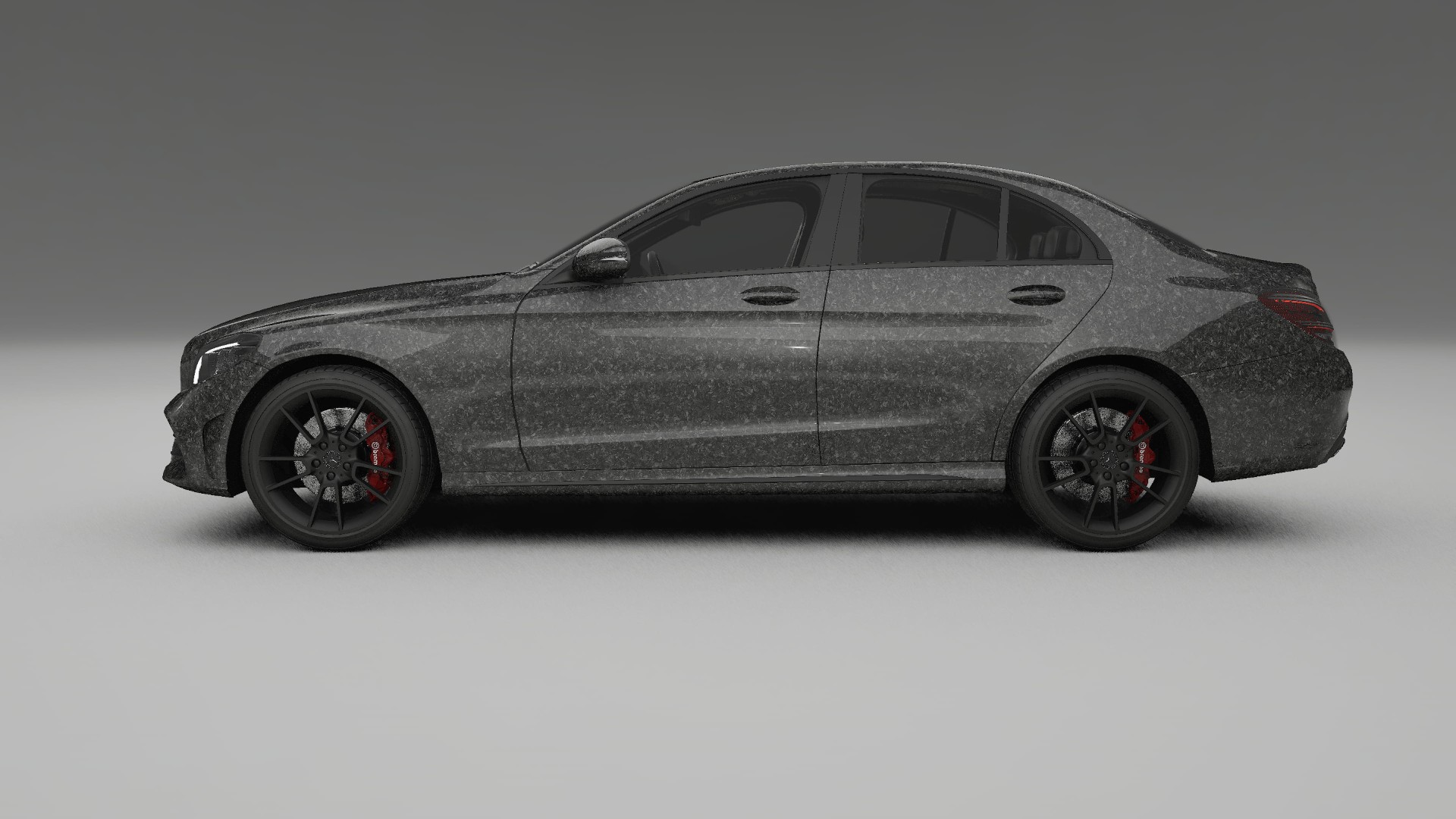 Mercedes C Class W205 AMG sedan Film de Protecție pentru Vopsea TPU | FORGED S PPF cu Schimbare de Culoare – Kit Complet Pred