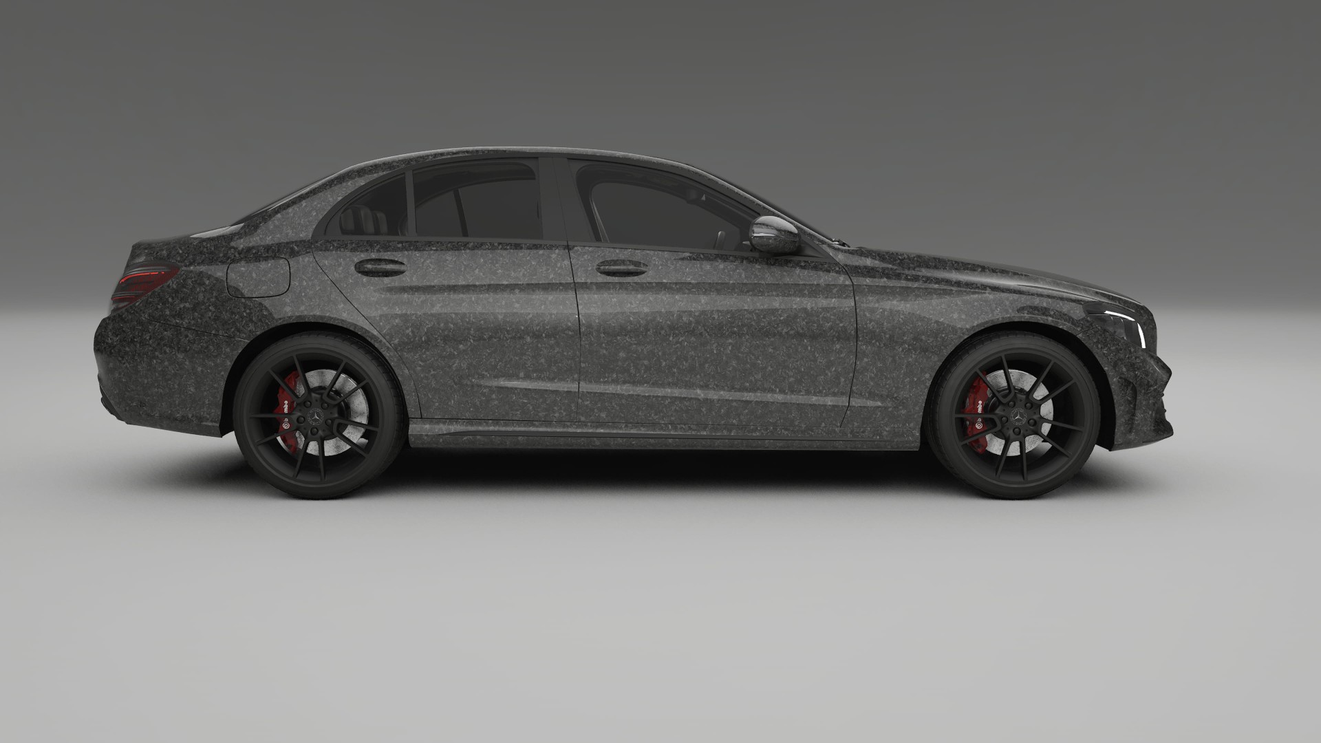 Mercedes C Class W205 AMG sedan Film de Protecție pentru Vopsea TPU | FORGED S PPF cu Schimbare de Culoare – Kit Complet Pred