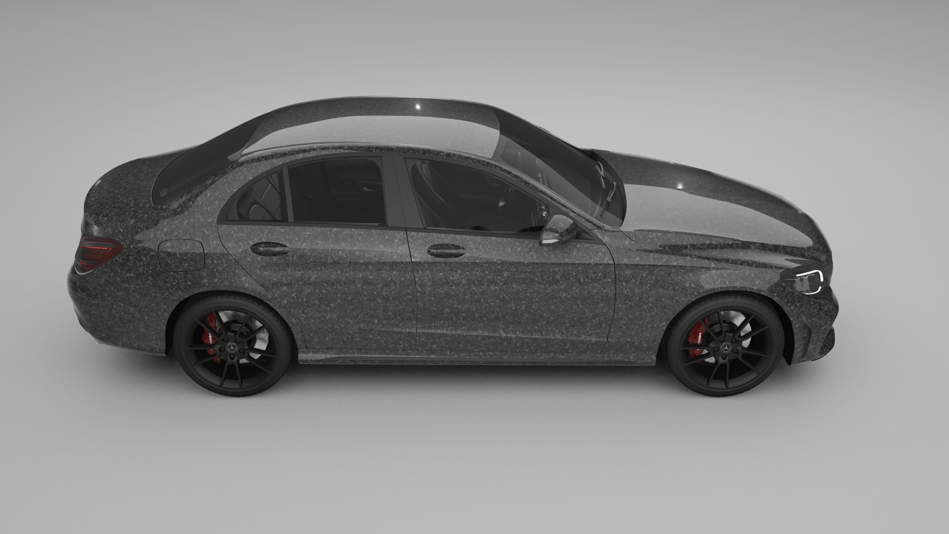 Mercedes C Class W205 AMG sedan Film de Protecție pentru Vopsea TPU | FORGED S PPF cu Schimbare de Culoare – Kit Complet Pred