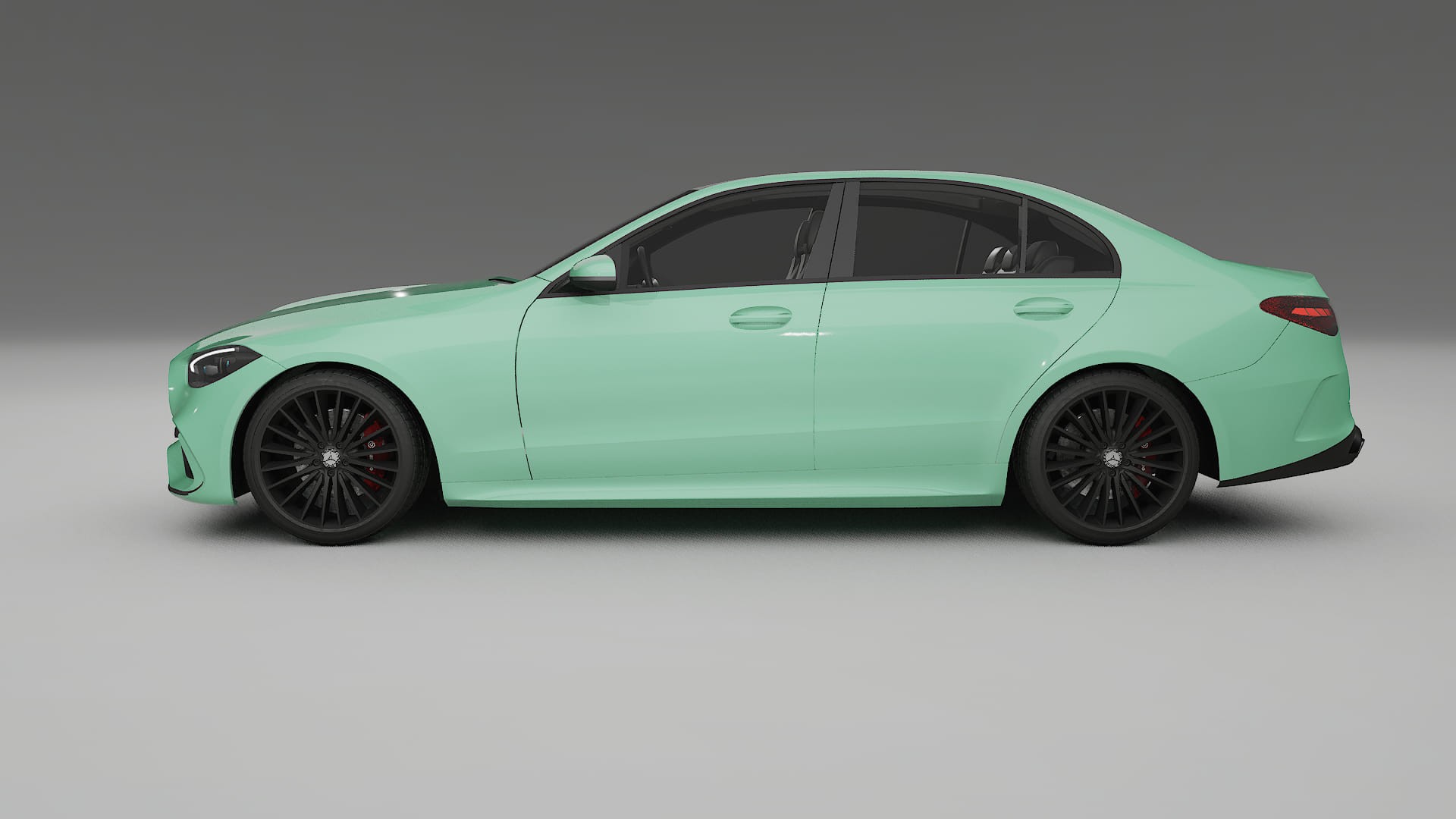 Mercedes C Class W206 Film de Protecție pentru Vopsea TPU | DUSTY PPF cu Schimbare de Culoare – Kit Complet Predecupat