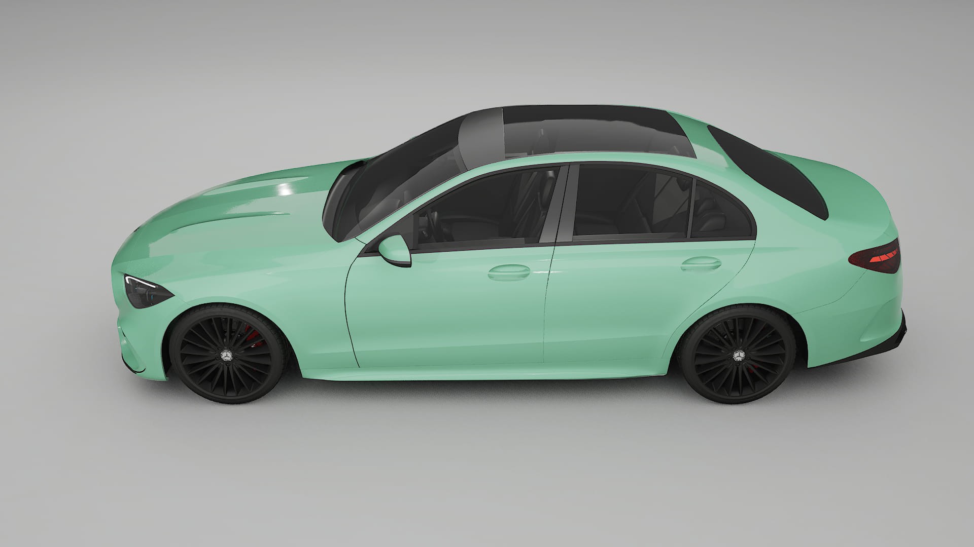 Mercedes C Class W206 Film de Protecție pentru Vopsea TPU | DUSTY PPF cu Schimbare de Culoare – Kit Complet Predecupat