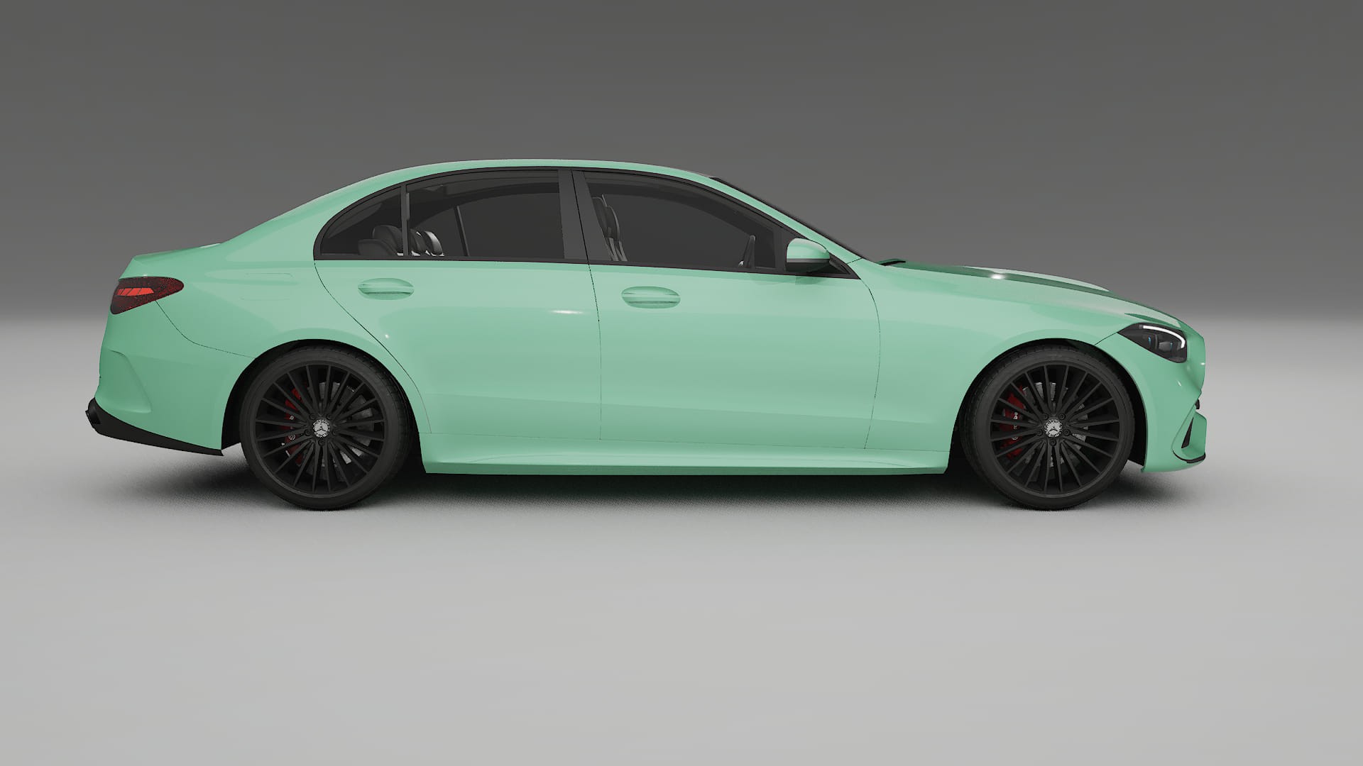 Mercedes C Class W206 Film de Protecție pentru Vopsea TPU | DUSTY PPF cu Schimbare de Culoare – Kit Complet Predecupat