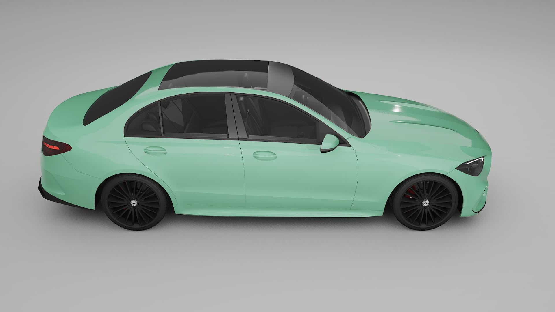 Mercedes C Class W206 Film de Protecție pentru Vopsea TPU | DUSTY PPF cu Schimbare de Culoare – Kit Complet Predecupat