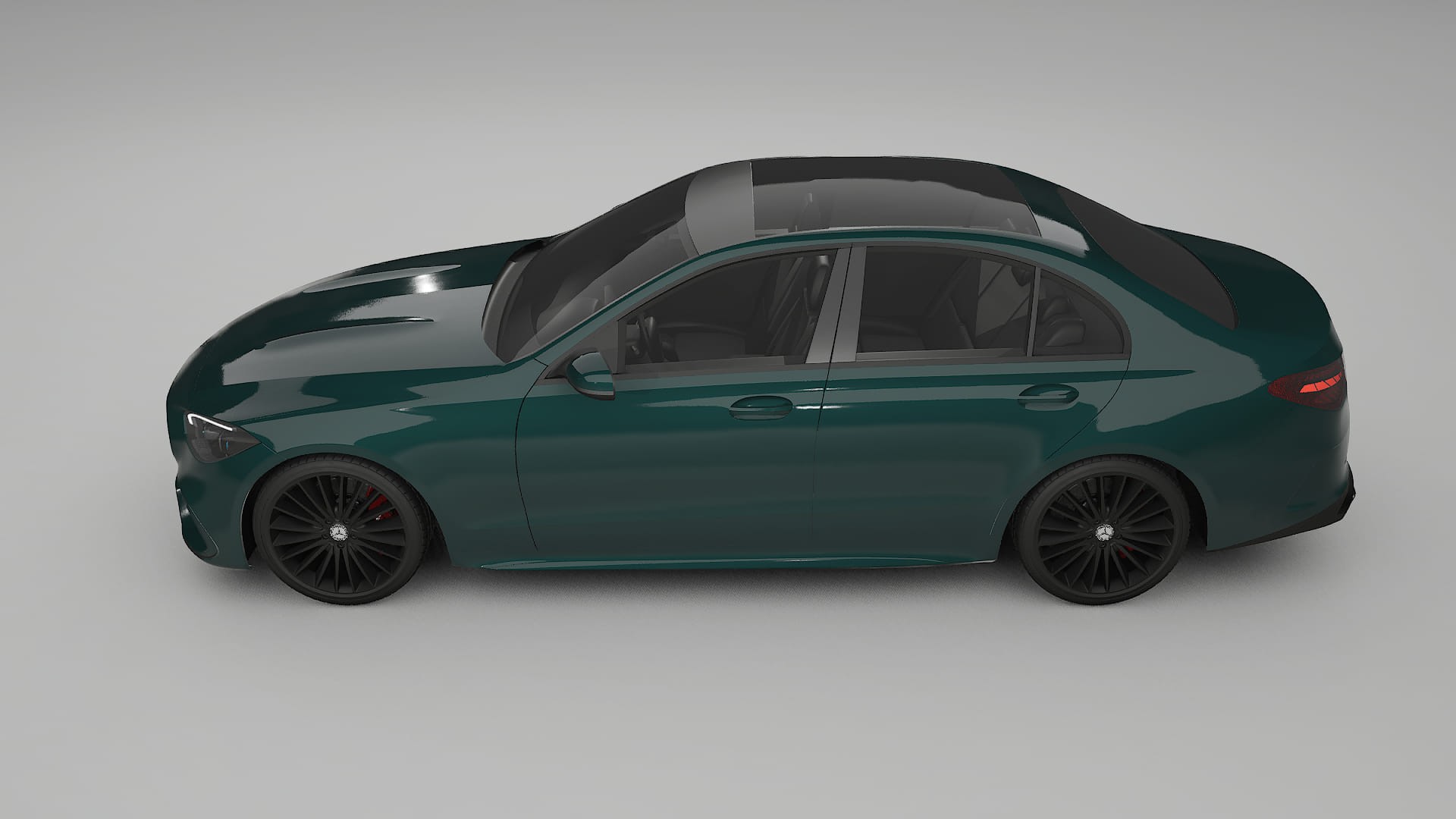 Mercedes C Class W206 Film de Protecție pentru Vopsea TPU | INFERNO PPF cu Schimbare de Culoare – Kit Complet Predecupat