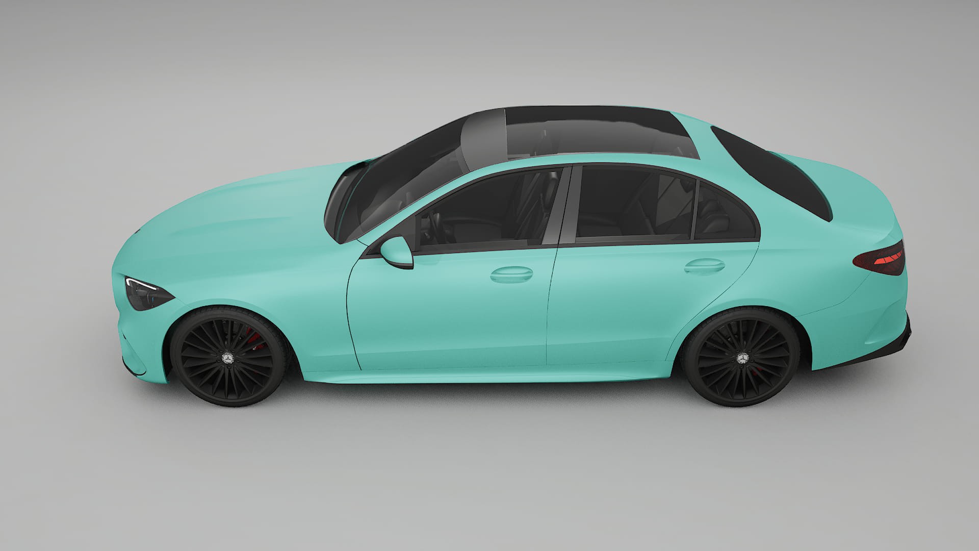 Mercedes C Class W206 Film de Protecție pentru Vopsea TPU | FROST PPF cu Schimbare de Culoare – Kit Complet Predecupat