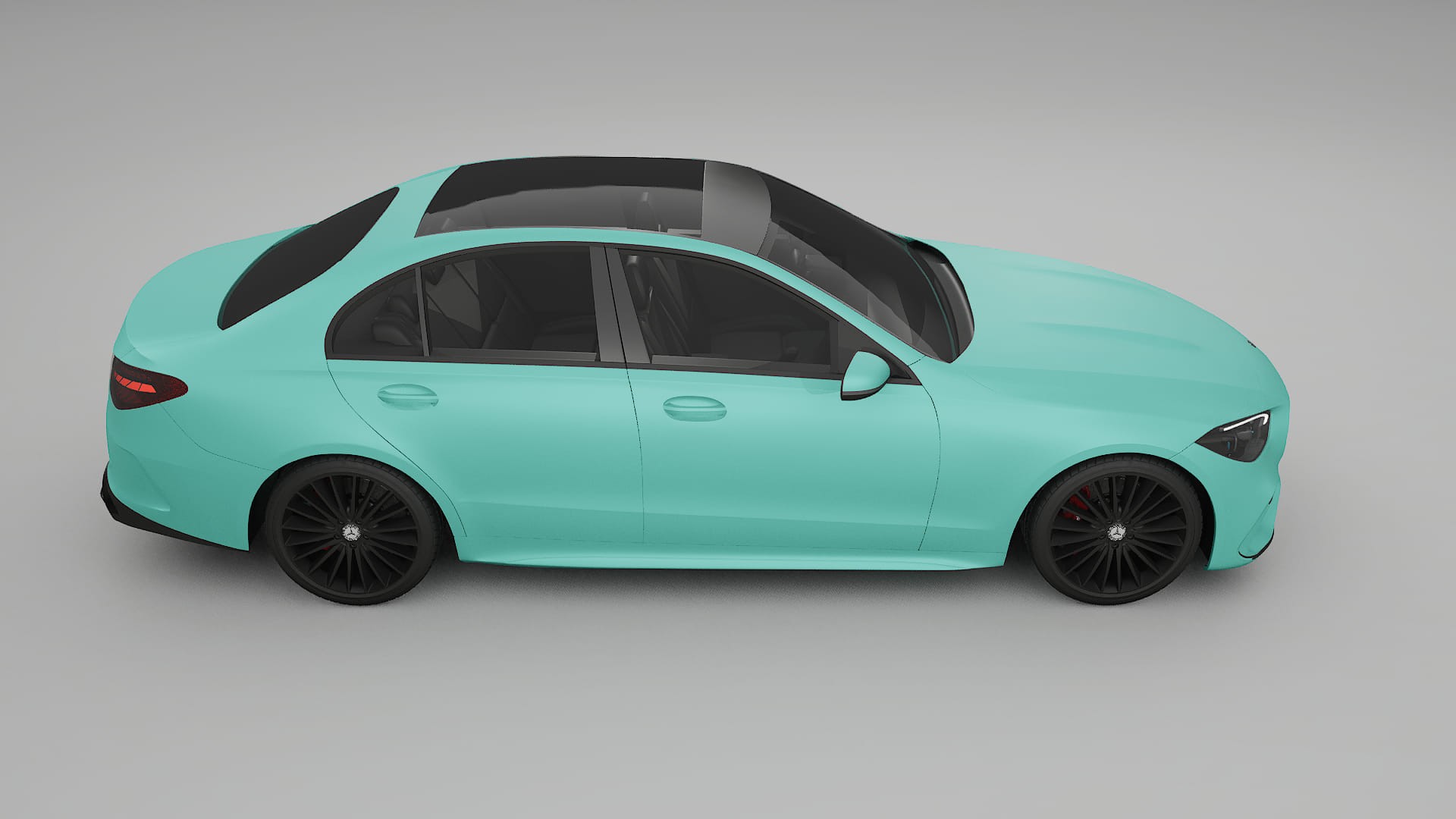 Mercedes C Class W206 Film de Protecție pentru Vopsea TPU | FROST PPF cu Schimbare de Culoare – Kit Complet Predecupat