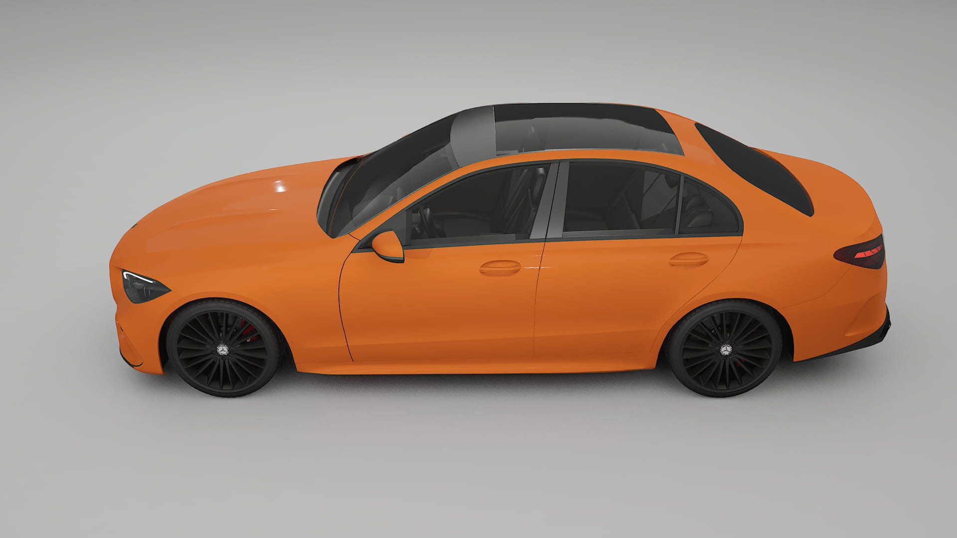 Mercedes C Class W206 Film de Protecție pentru Vopsea TPU | ROCKET PPF cu Schimbare de Culoare – Kit Complet Predecupat